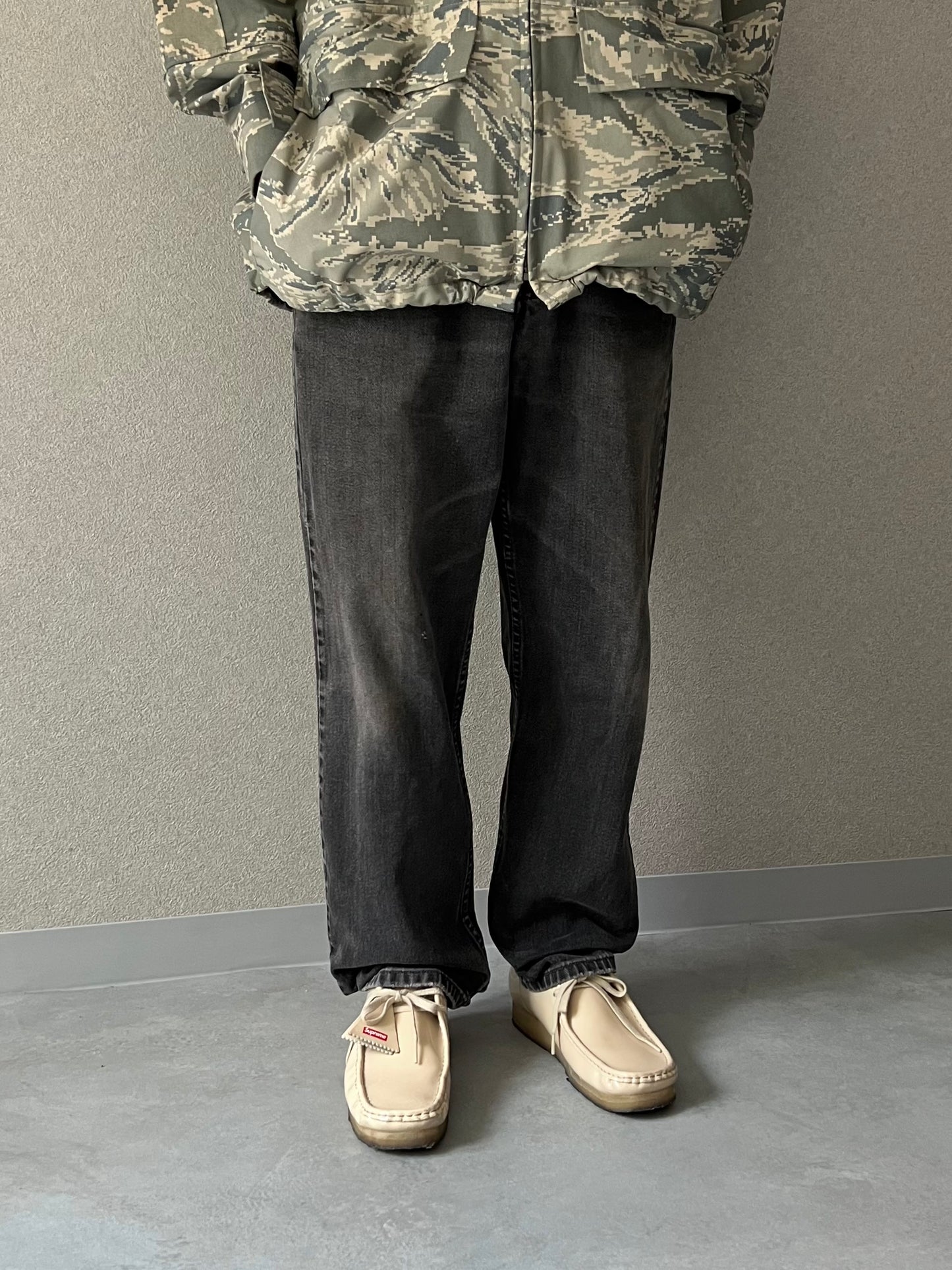 90's Levi's 550 denim pants "Made in USA"