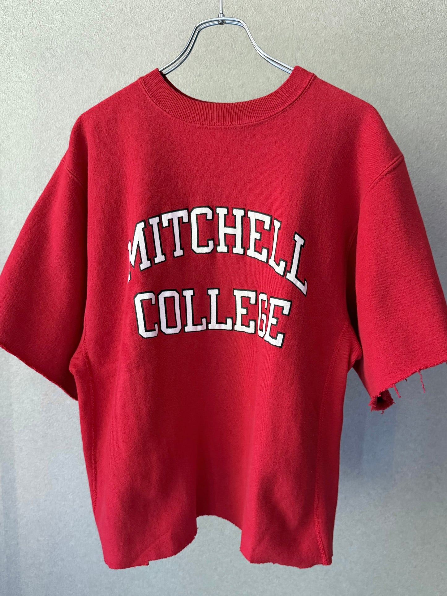 90's Champion REVERSE WEAVE cutoff sweater "Made in USA"