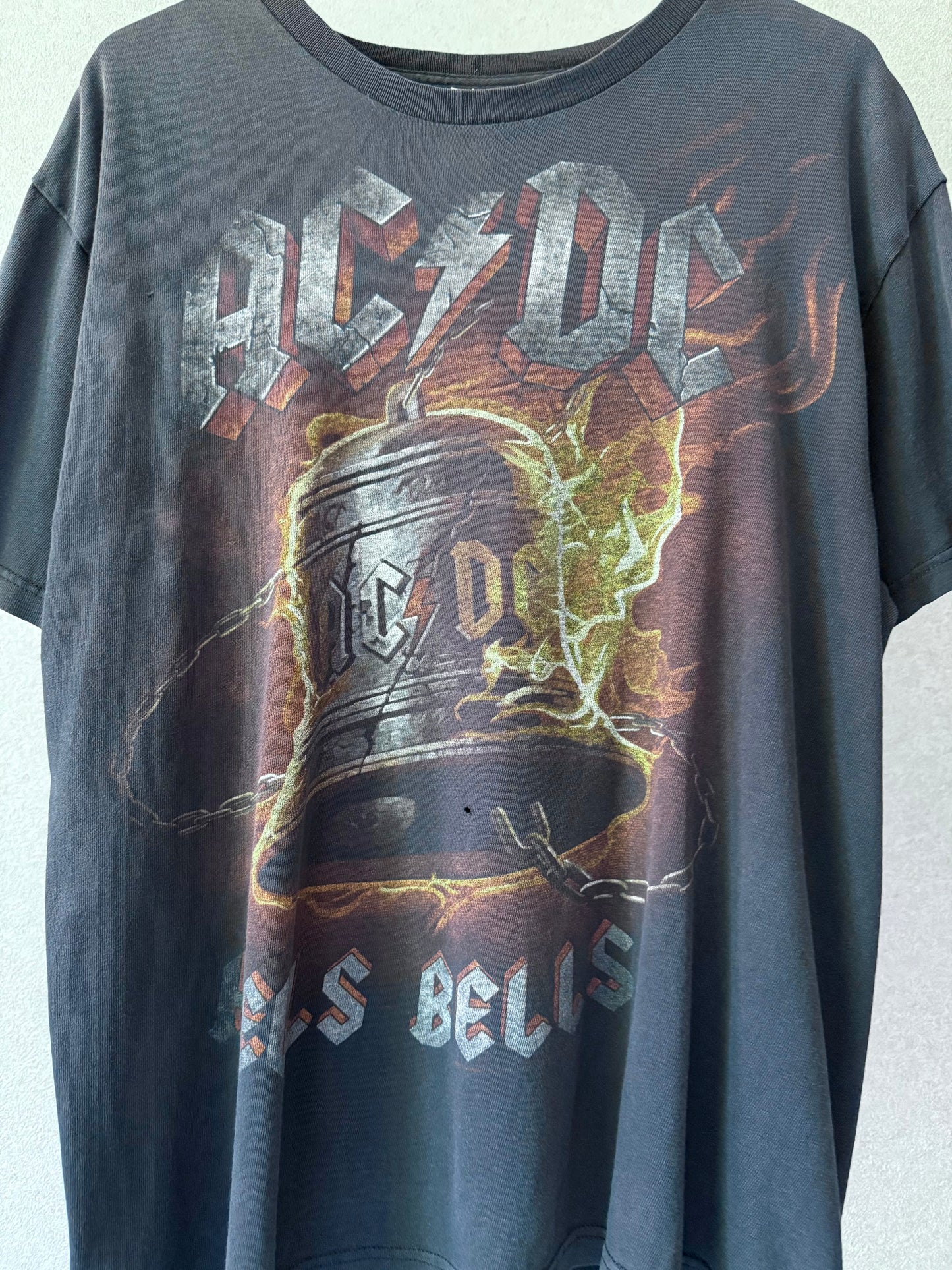 00's AC/DC music t-shirt "HELLS BELL"