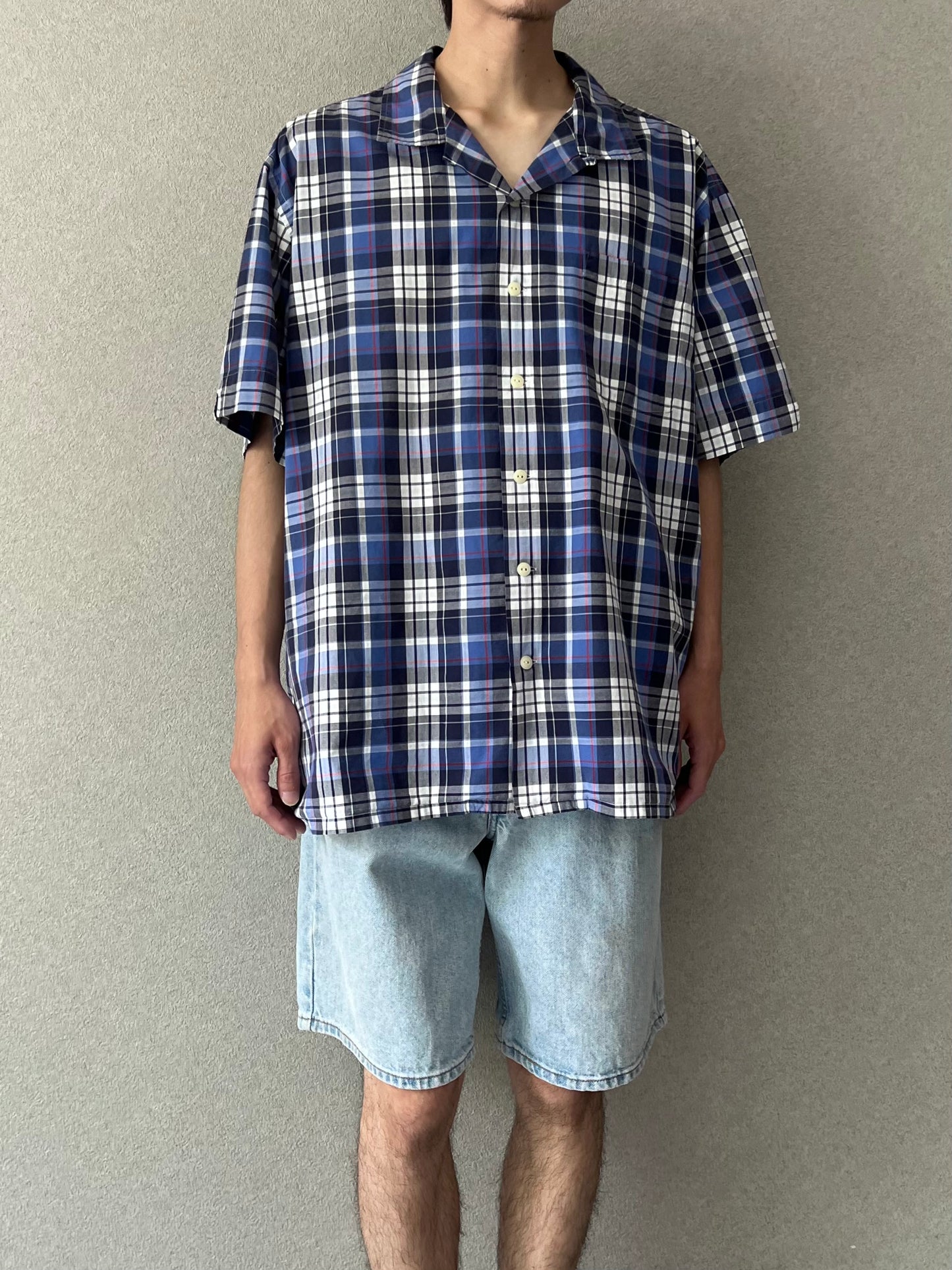 90's Polo Ralph Lauren open collar shirt "ANDY CAMP"