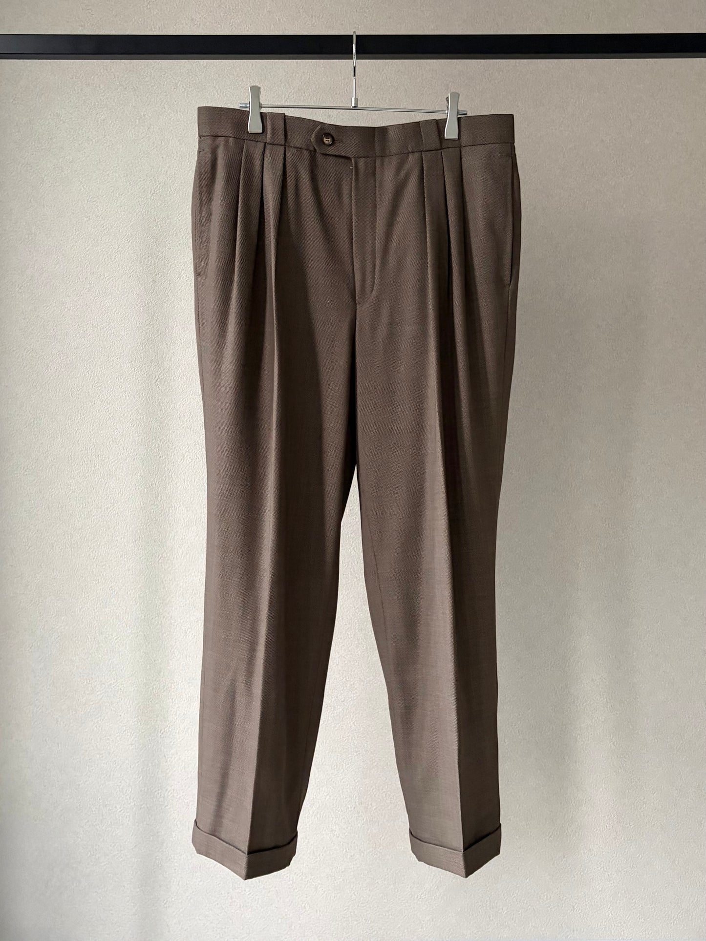 90's Loro Piana wool slacks "Made in ITALY"