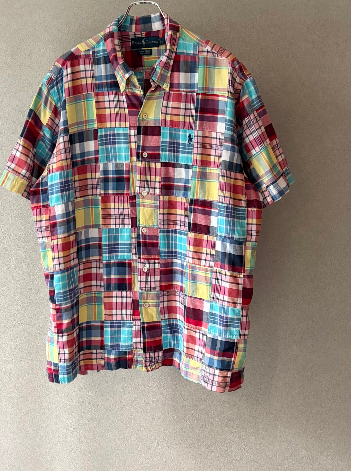 90's Polo Ralph Lauren open collar shirt "ANDY CAMP"