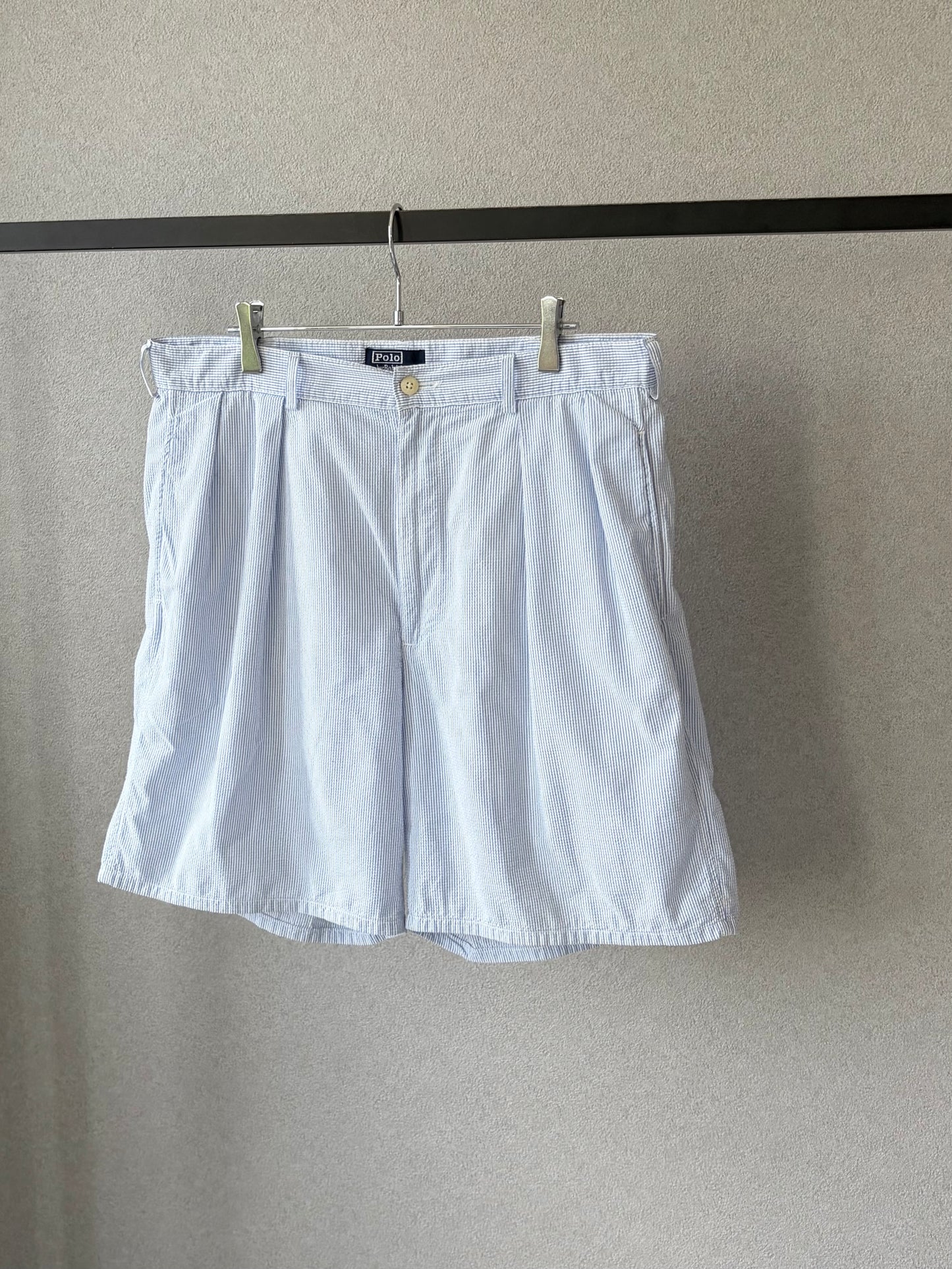 90's Polo Ralph Lauren seersucker shorts "Made in USA"