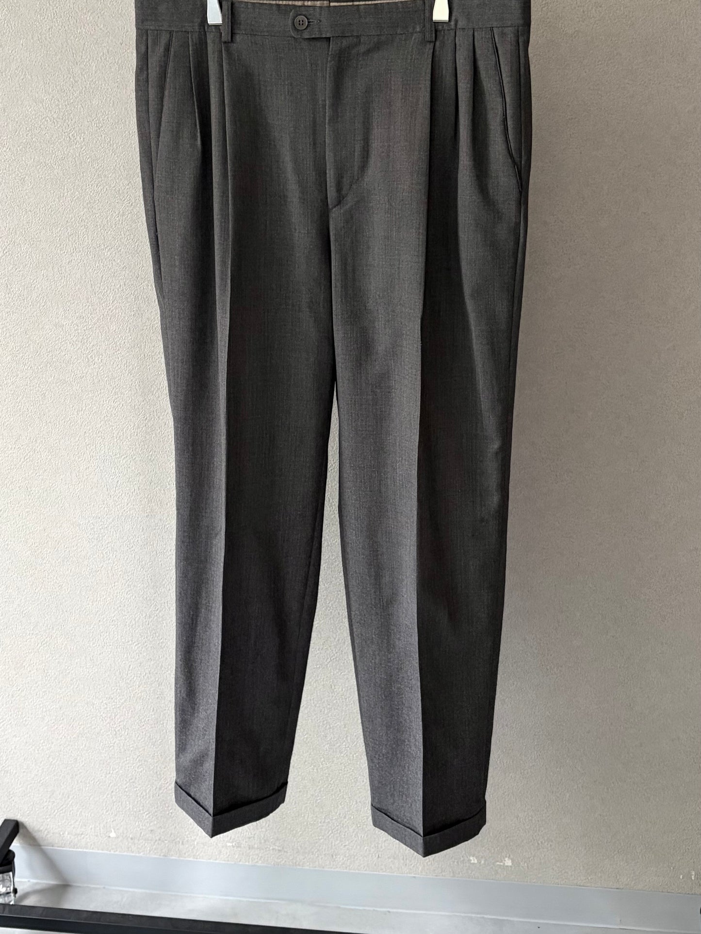 90's Zanella wool slacks