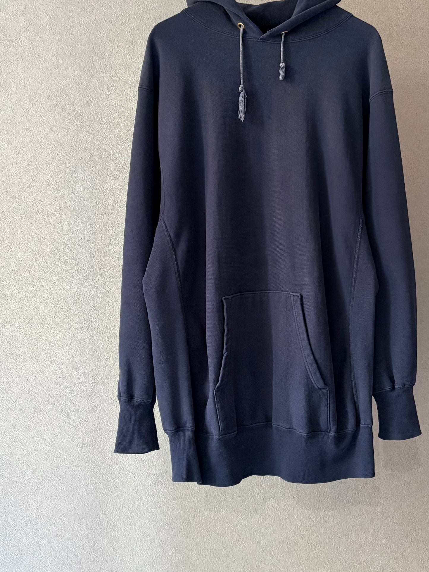 80's Champion × LANDS END REVERSE WEAVE hoodie "Made in USA"