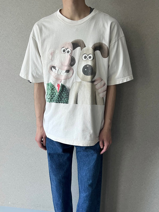 90's Wallace & Gromit print t-shirt