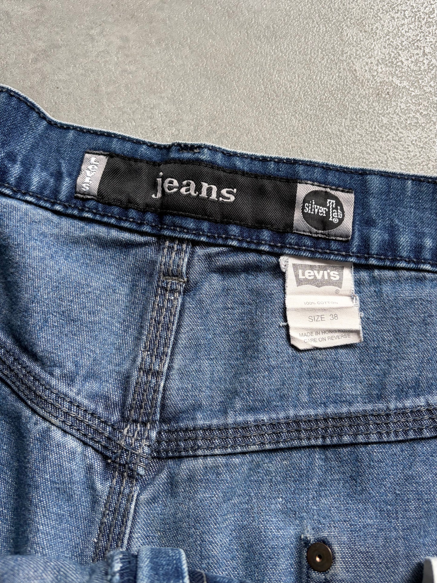 90's Levi's silverTab denim shorts