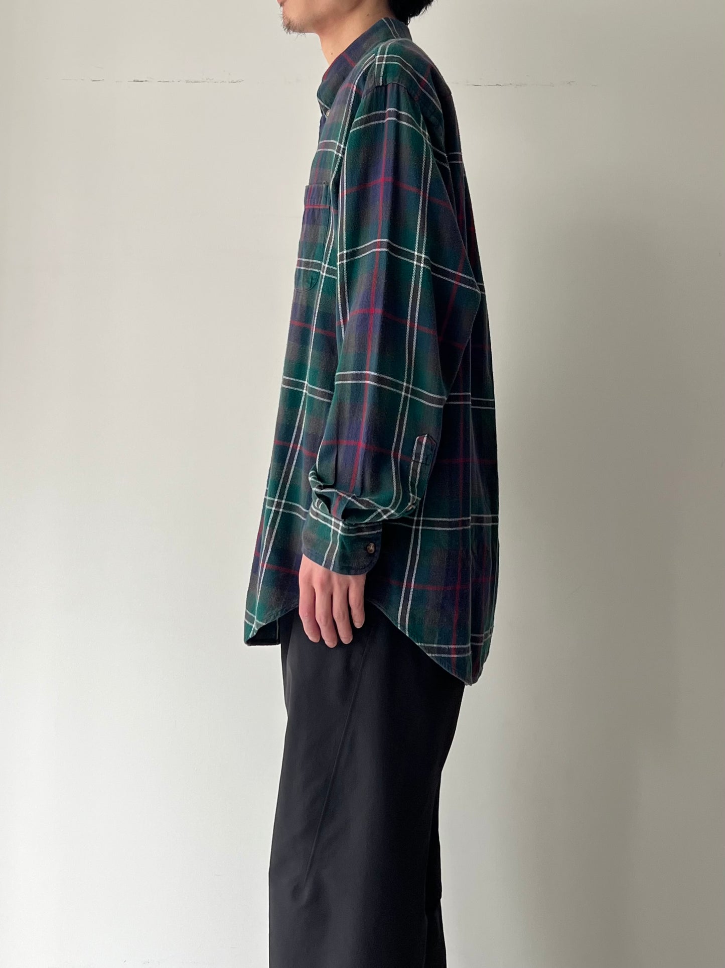 80's〜 Brooks Brothers flannel shirt