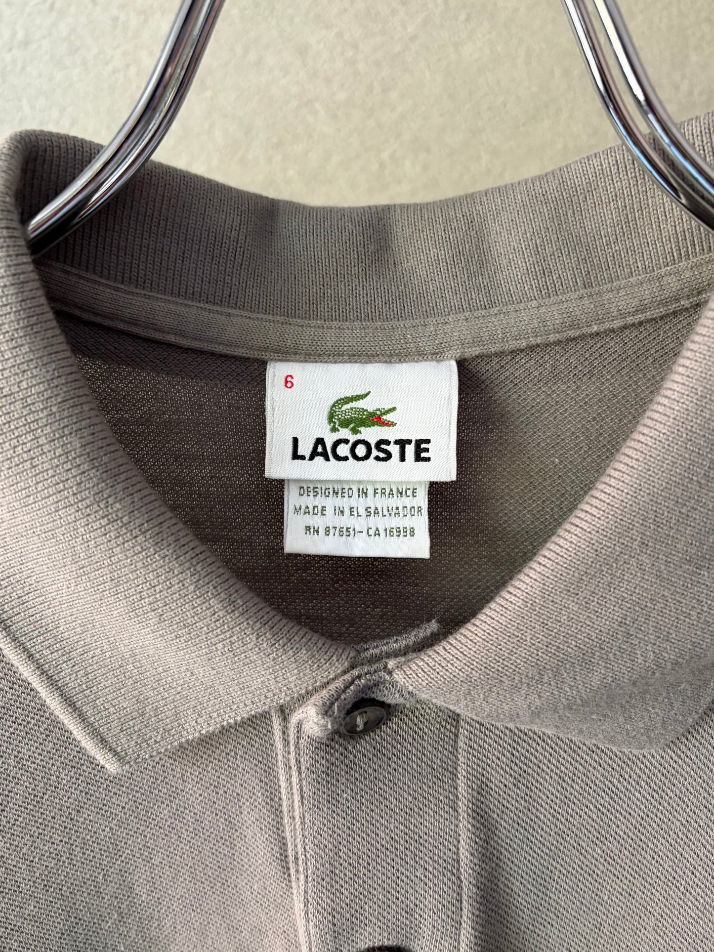 00's LACOSTE polo shirt