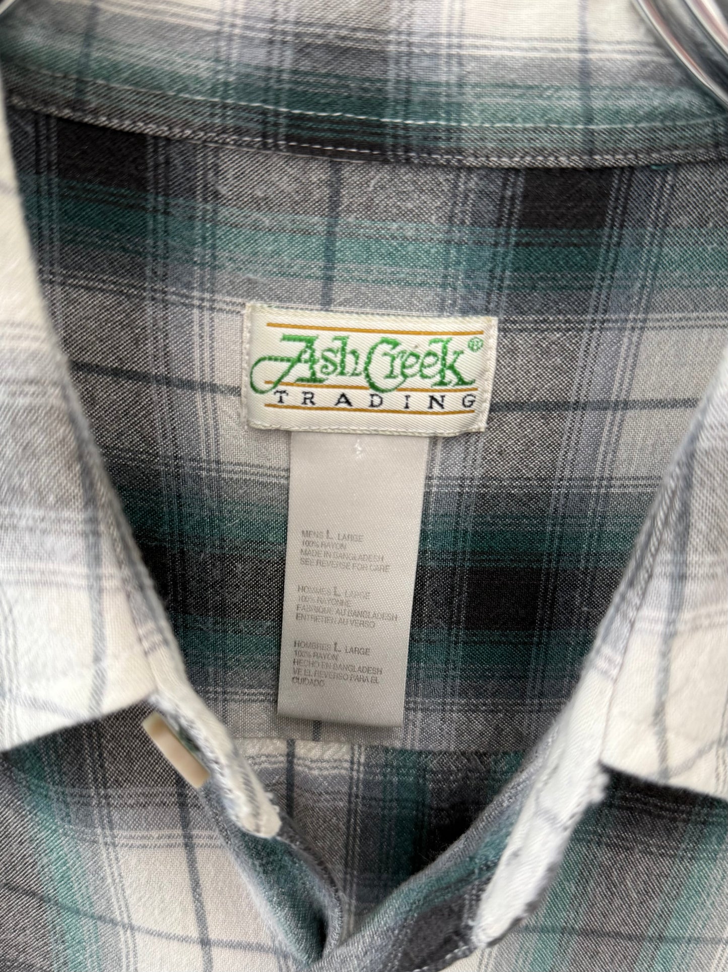 90's Ash Creek rayon shirt