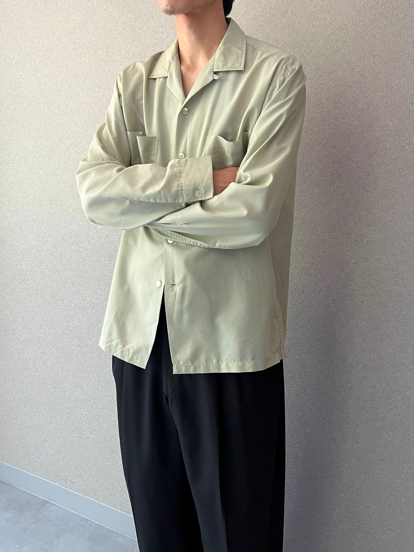 60's〜 McGREGOR vintage open caller shirt
