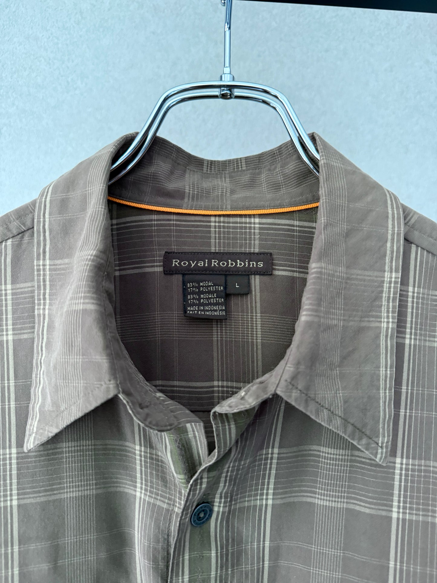 00's ROYAL ROBBINS rayon shirt