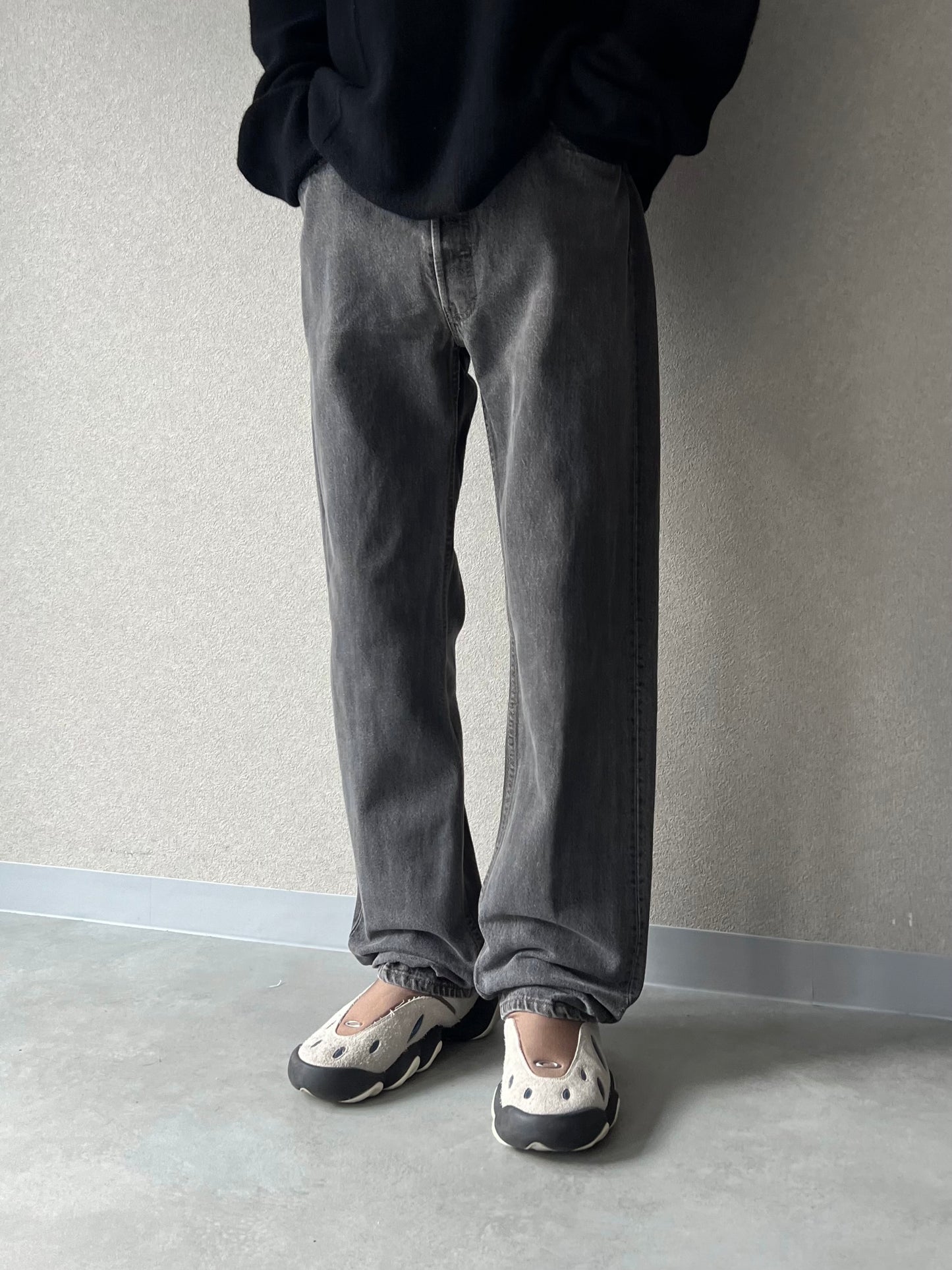 90's Levi's 501 yarn dyed denim pants "Made in USA"