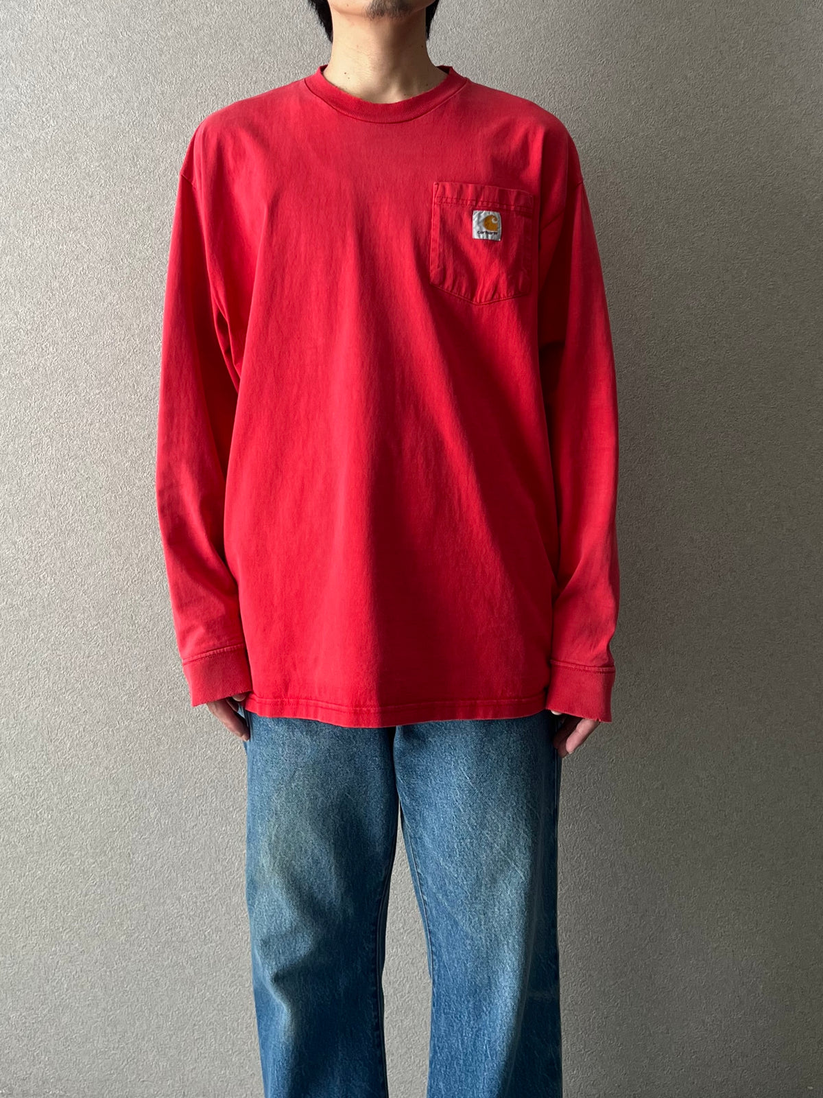 90's〜 carhartt L/S t-shirt