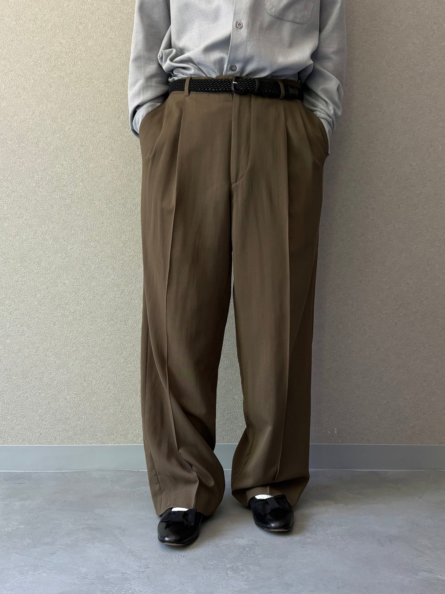 00's PRONT OUMO slacks "Made in ITALY"