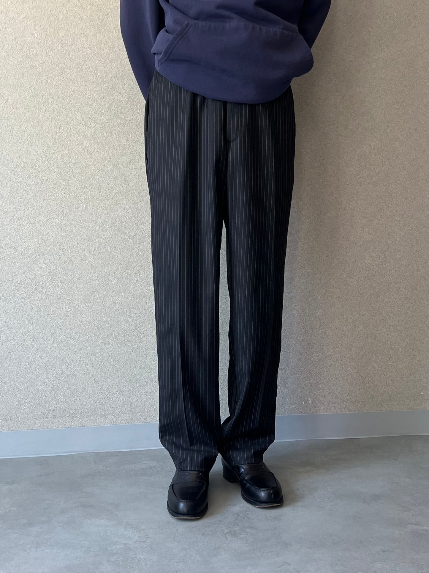 90's ARMANI COLLEZIONI wool slacks "Made in ITALY"