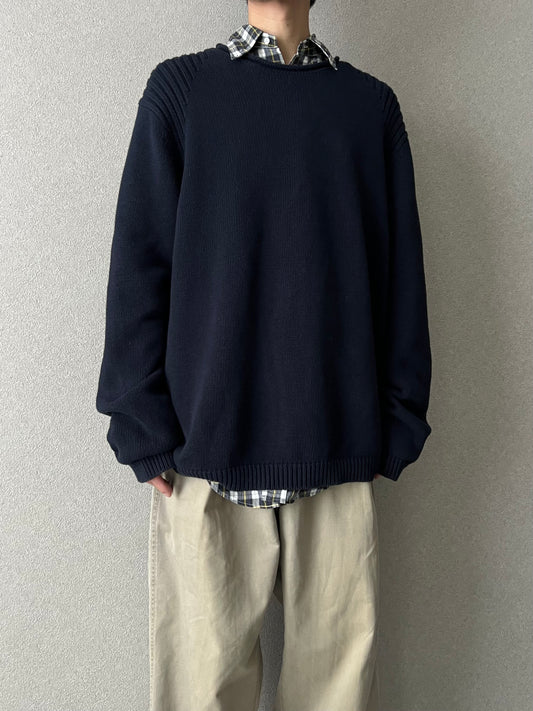 00's DKNY cotton knit sweater