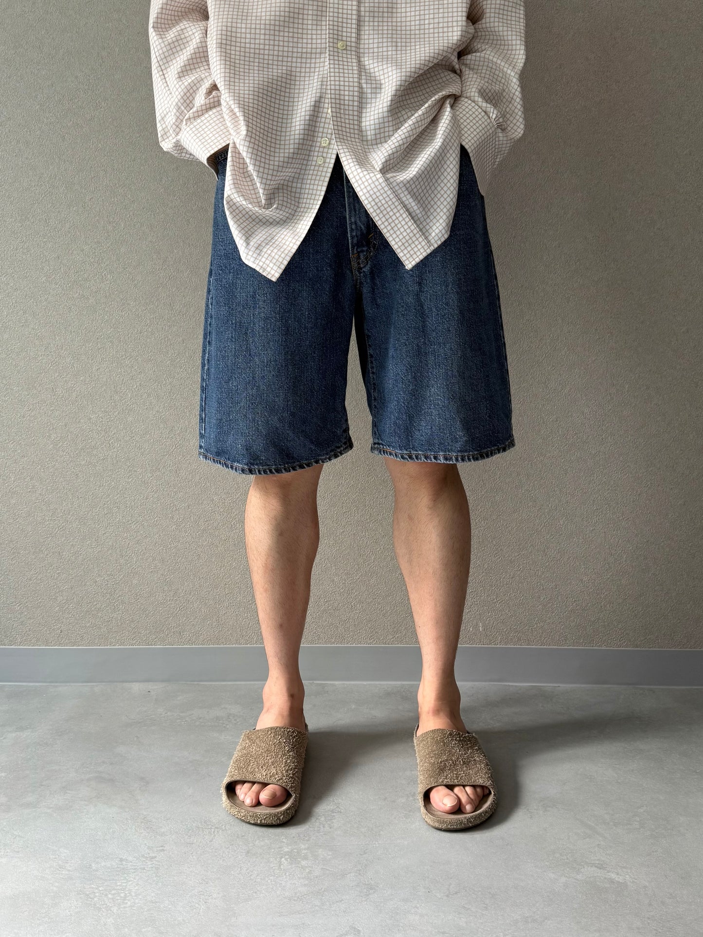 00's Levi's 550 denim shorts