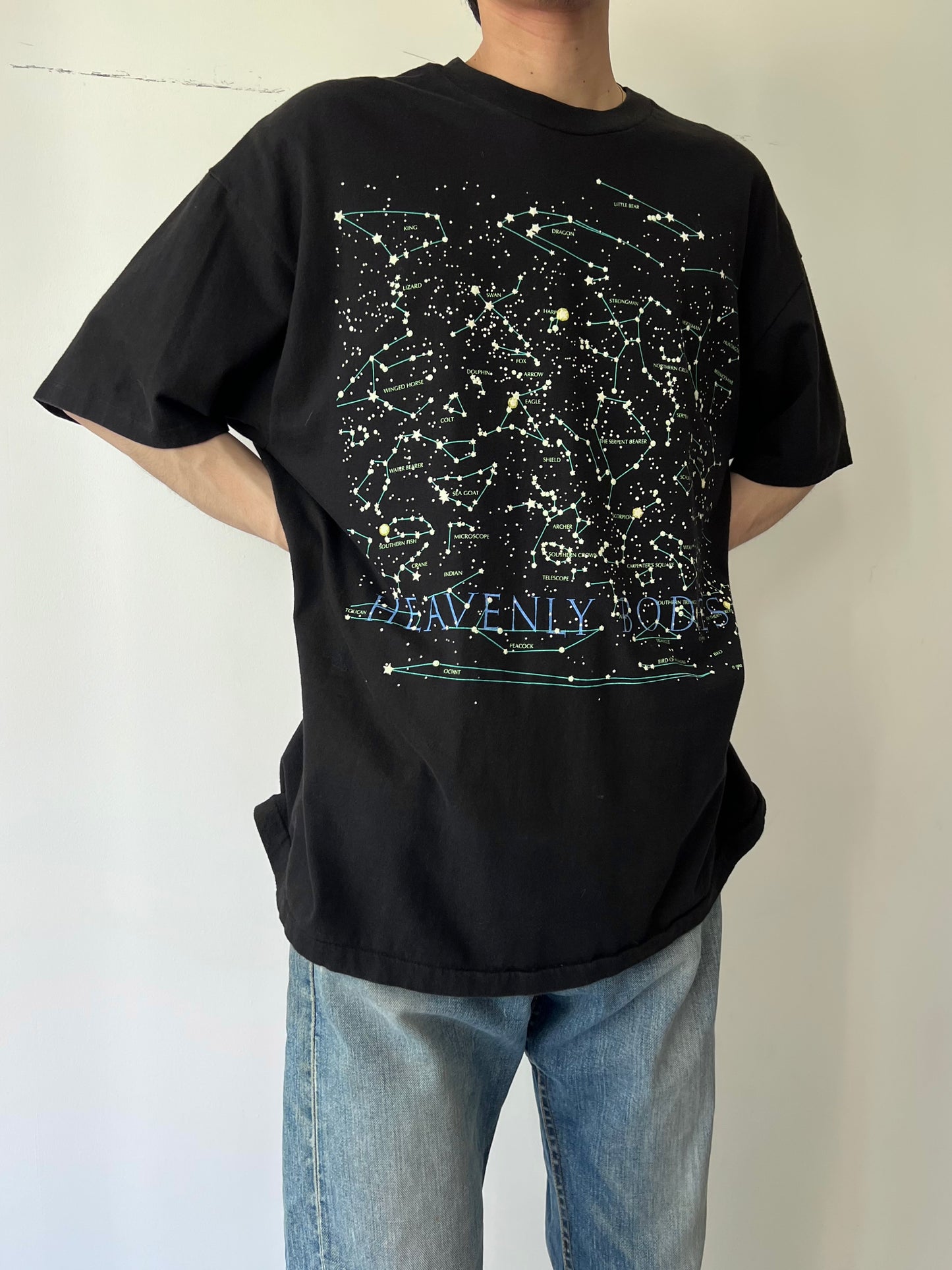 90's UNKNOWN printed t-shirt "Made in USA"