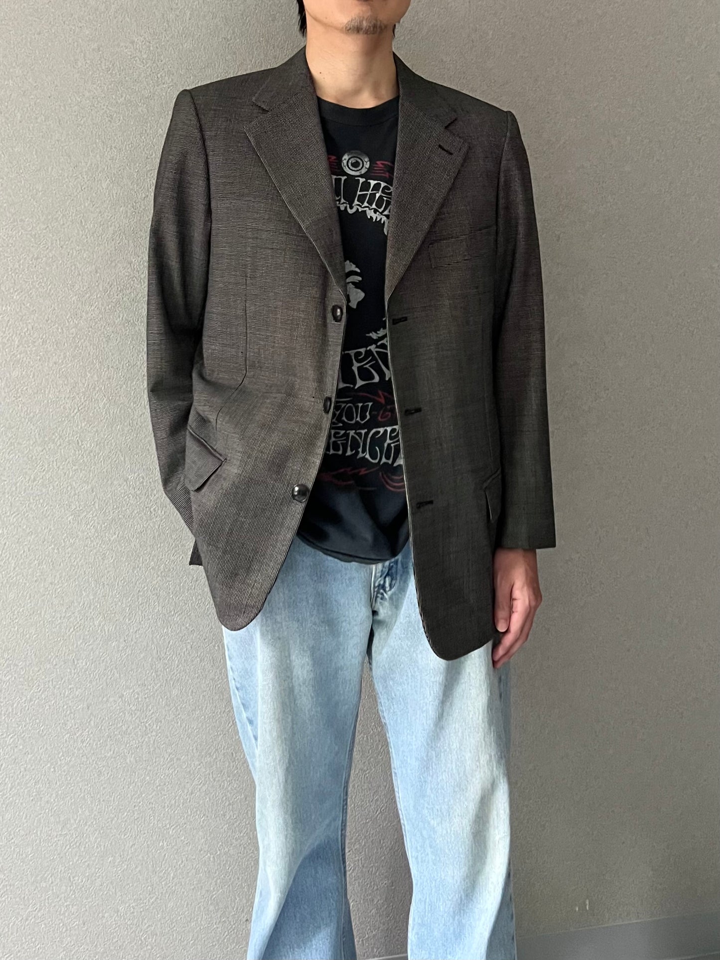 90's Yves Saint Laurent tailored jacket "Made in ITALY"
