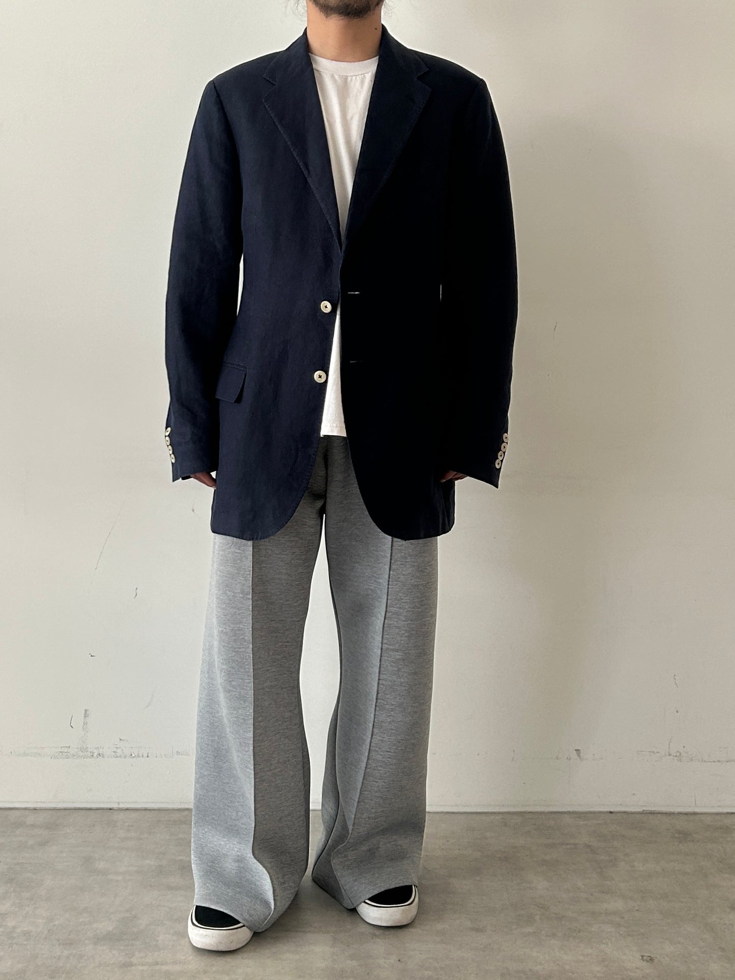 90's Polo Ralph Lauren linen tailored jacket "Made in ITALY"