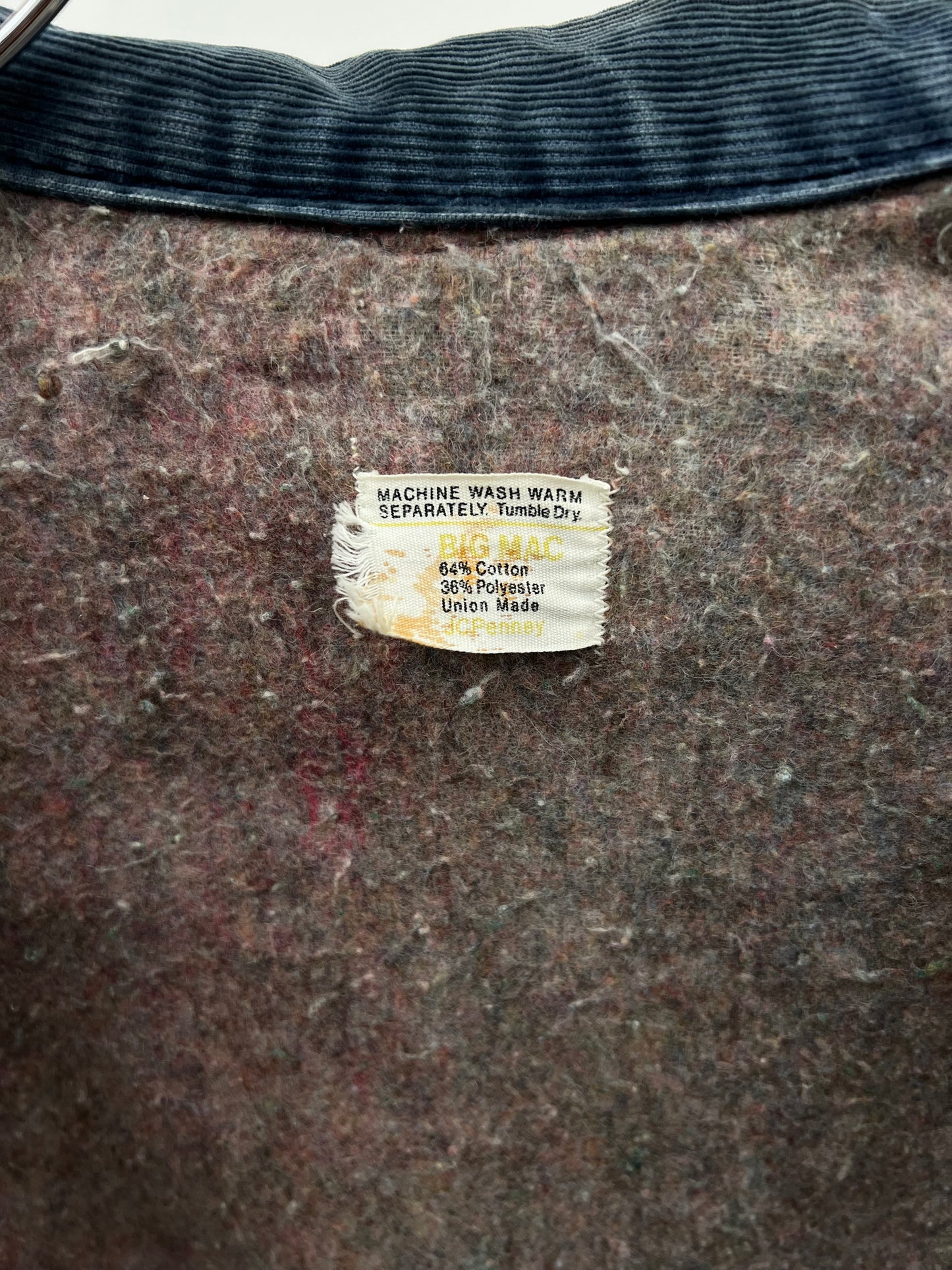 70's BIG MAC denim coverall jacket "Sun fade"
