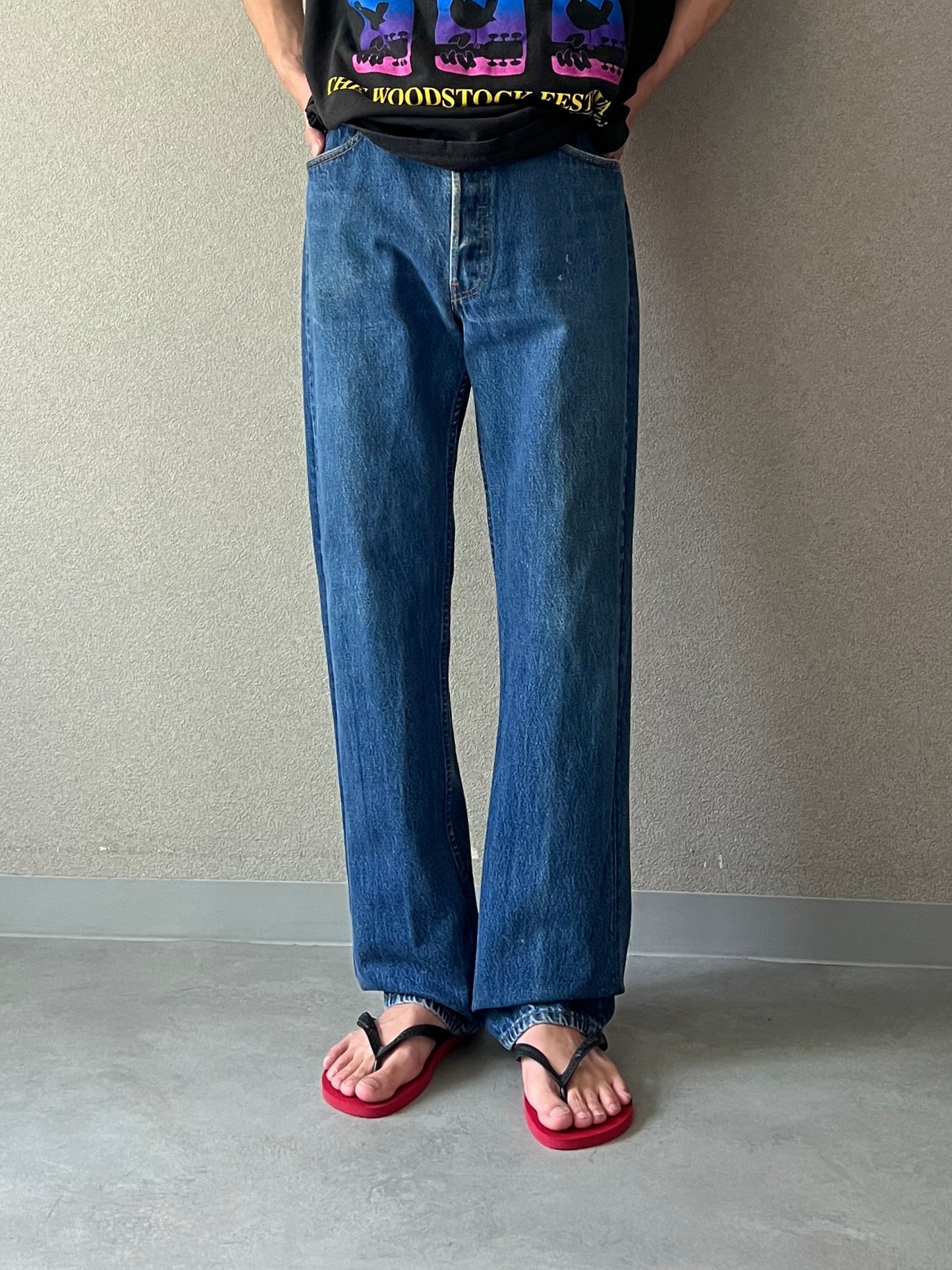 80's Levi's 501 denim pants "Made in USA"