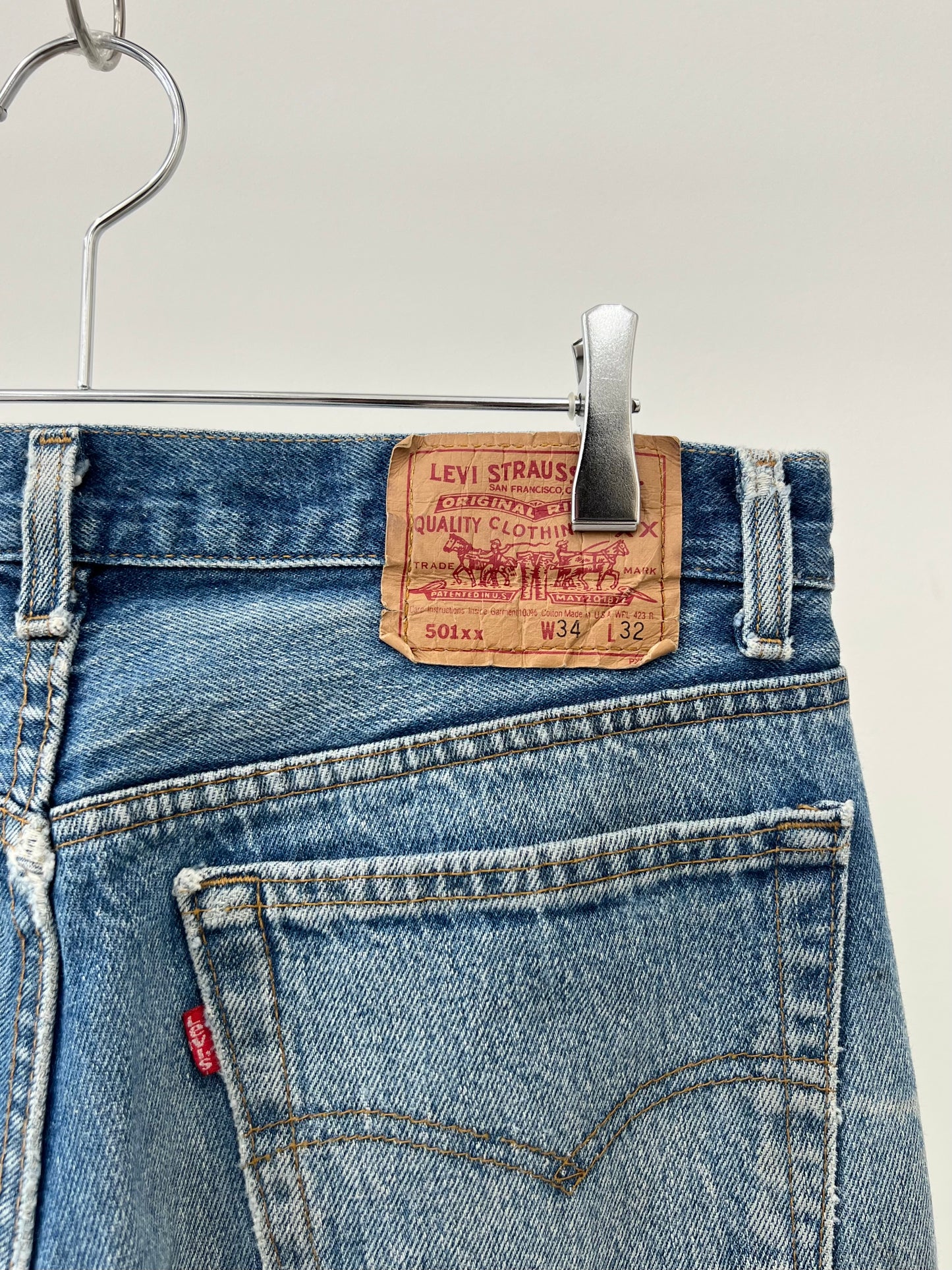 90's Levi's 501 denim pants "Made in USA"