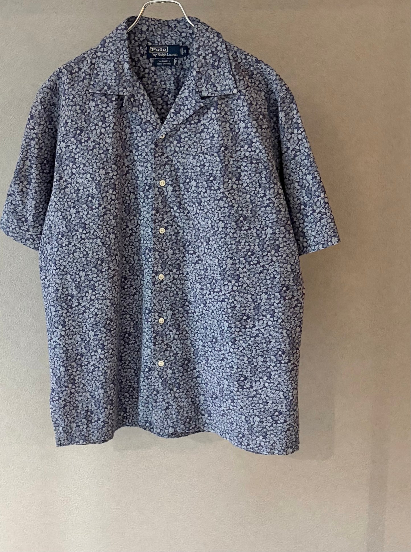 90's Polo Ralph Lauren open collar shirt "CALDWELL"