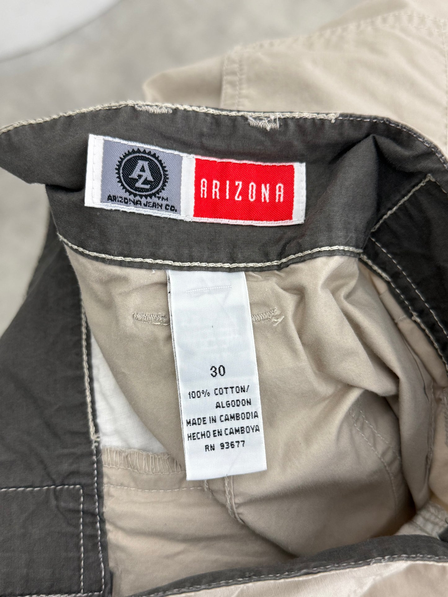 00's ARIZONA cargo shorts
