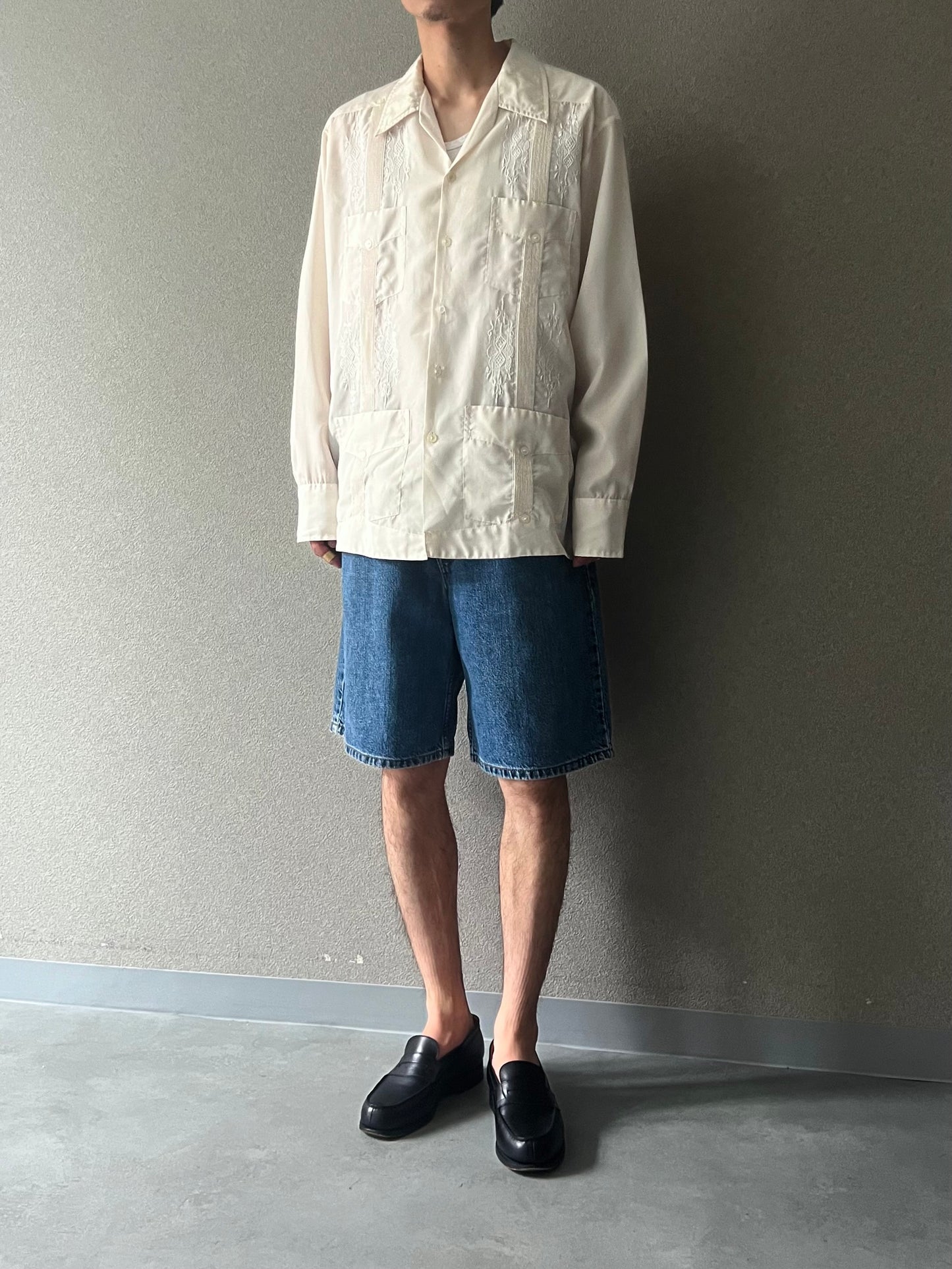 00's Levi's 550 denim shorts