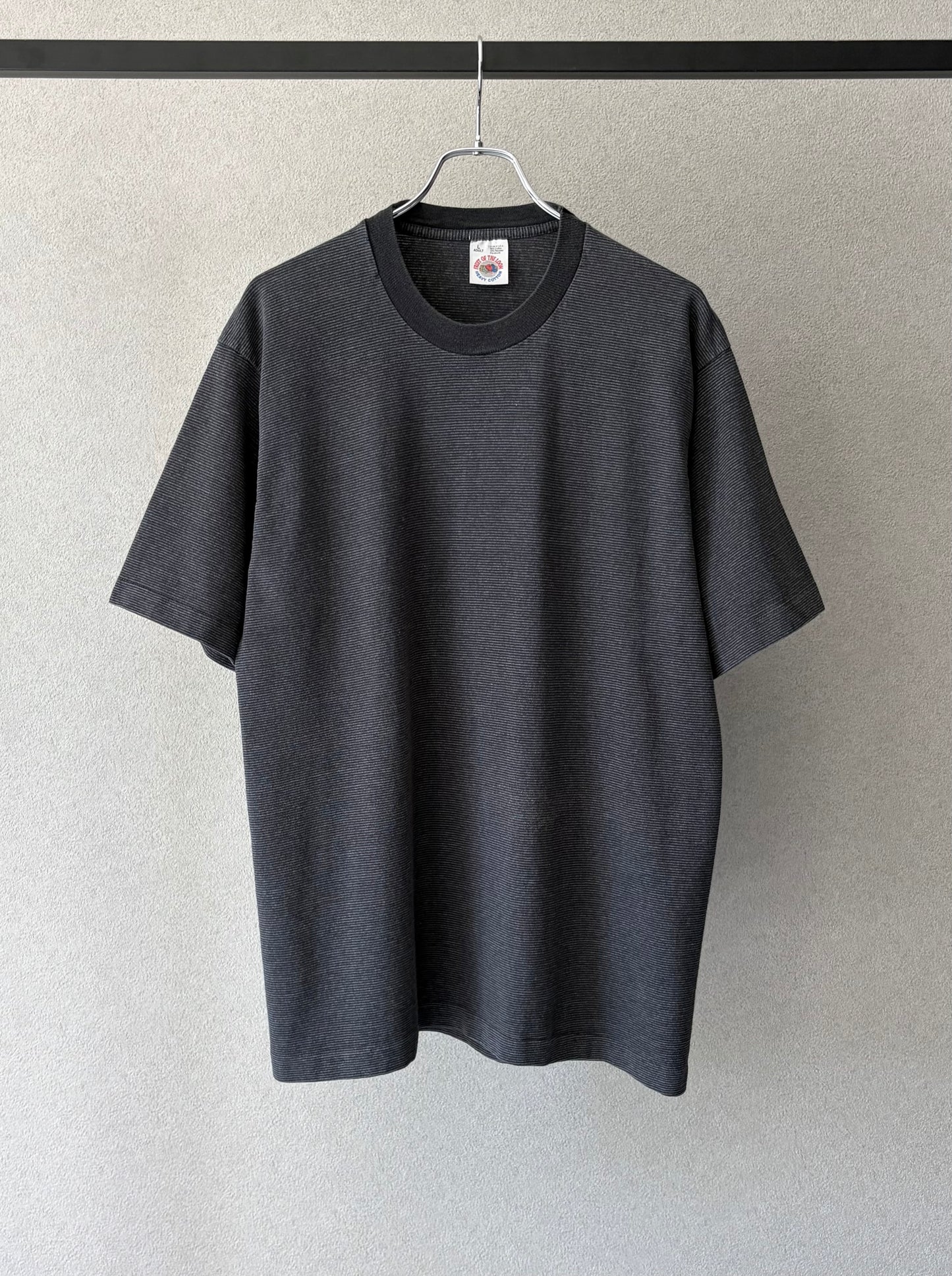 90's FRUIT OF THE LOOM border t-shirt "Made in USA"