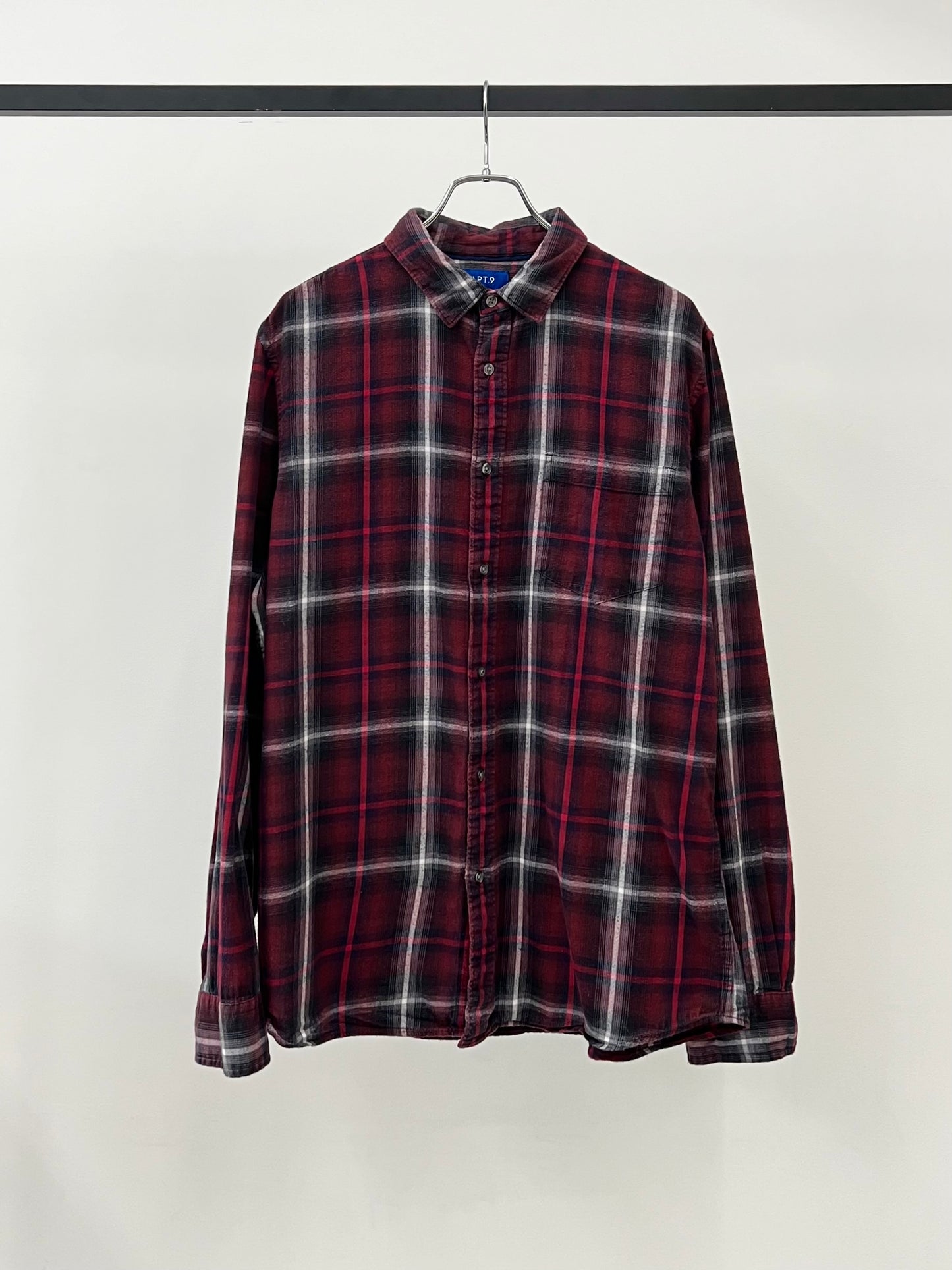 00's APT.9 flannel shirt