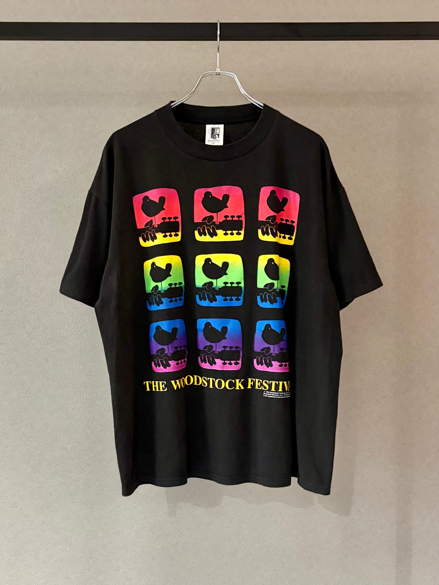 90's Woodstock music t-shirt “made in USA”