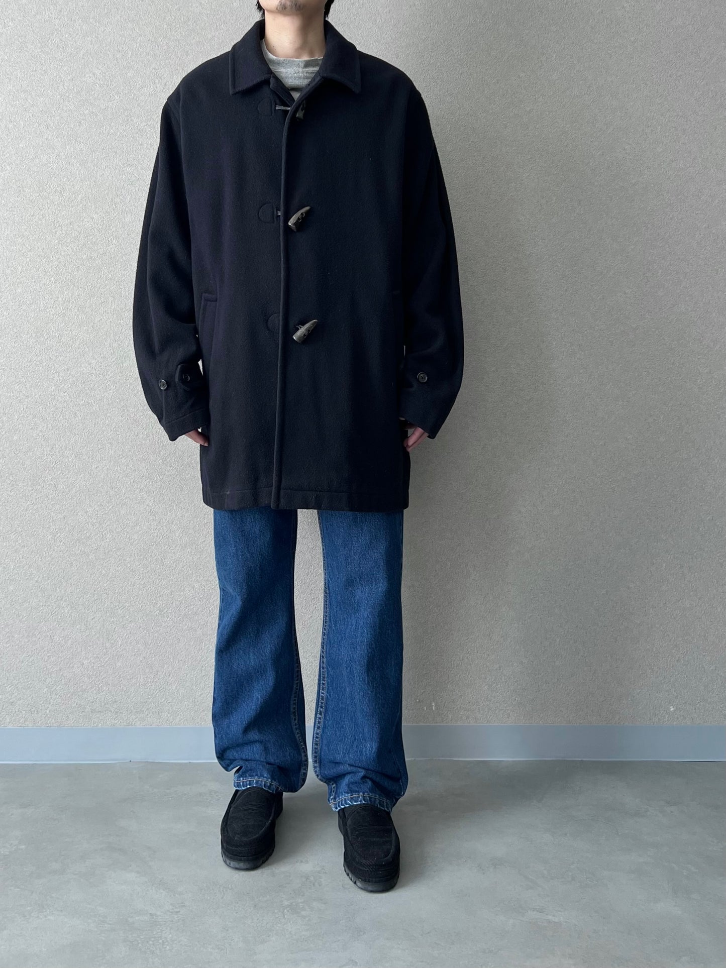 90's Polo Ralph Lauren wool half coat