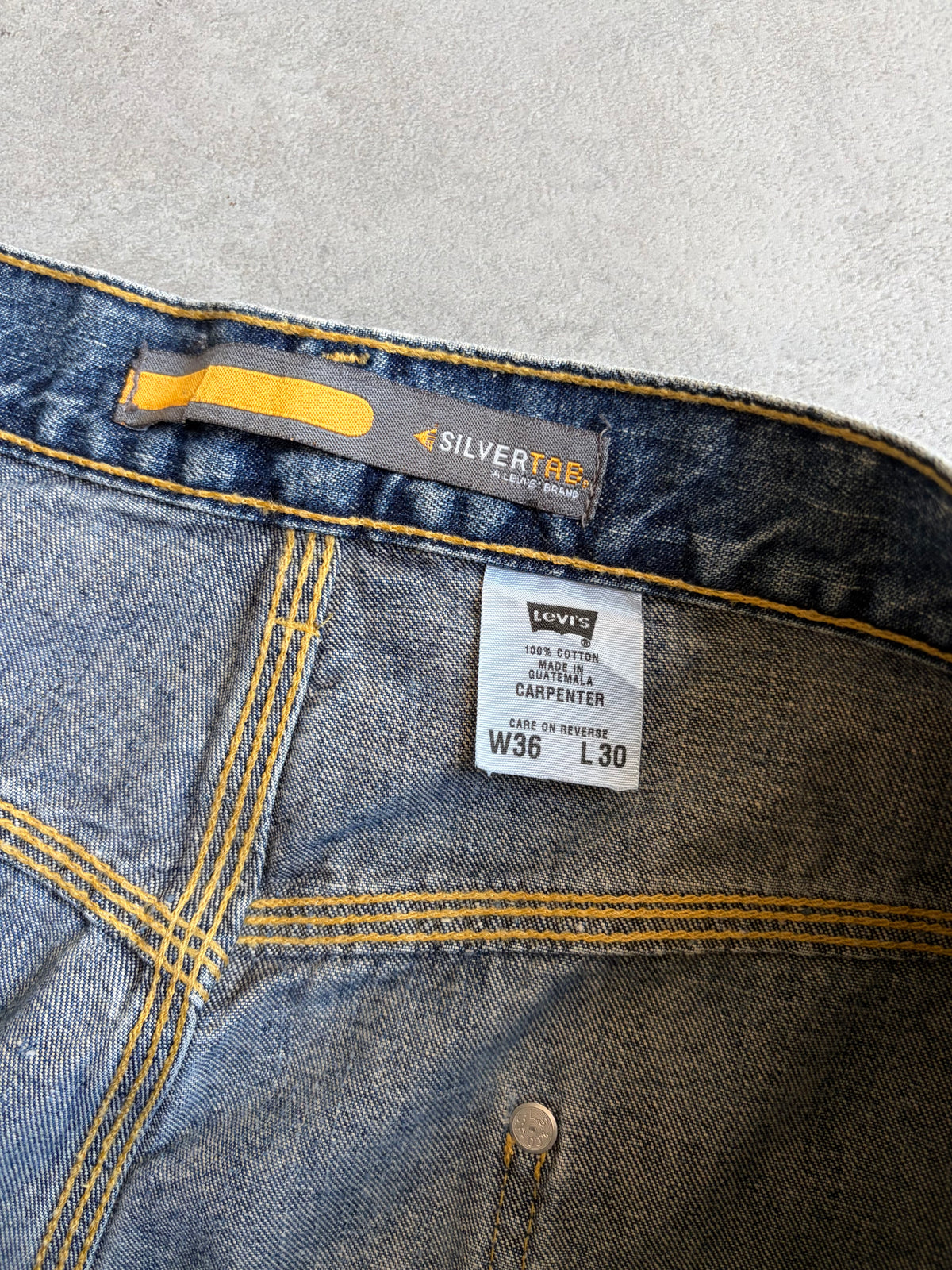 00's Levi's silverTab painter denim pants