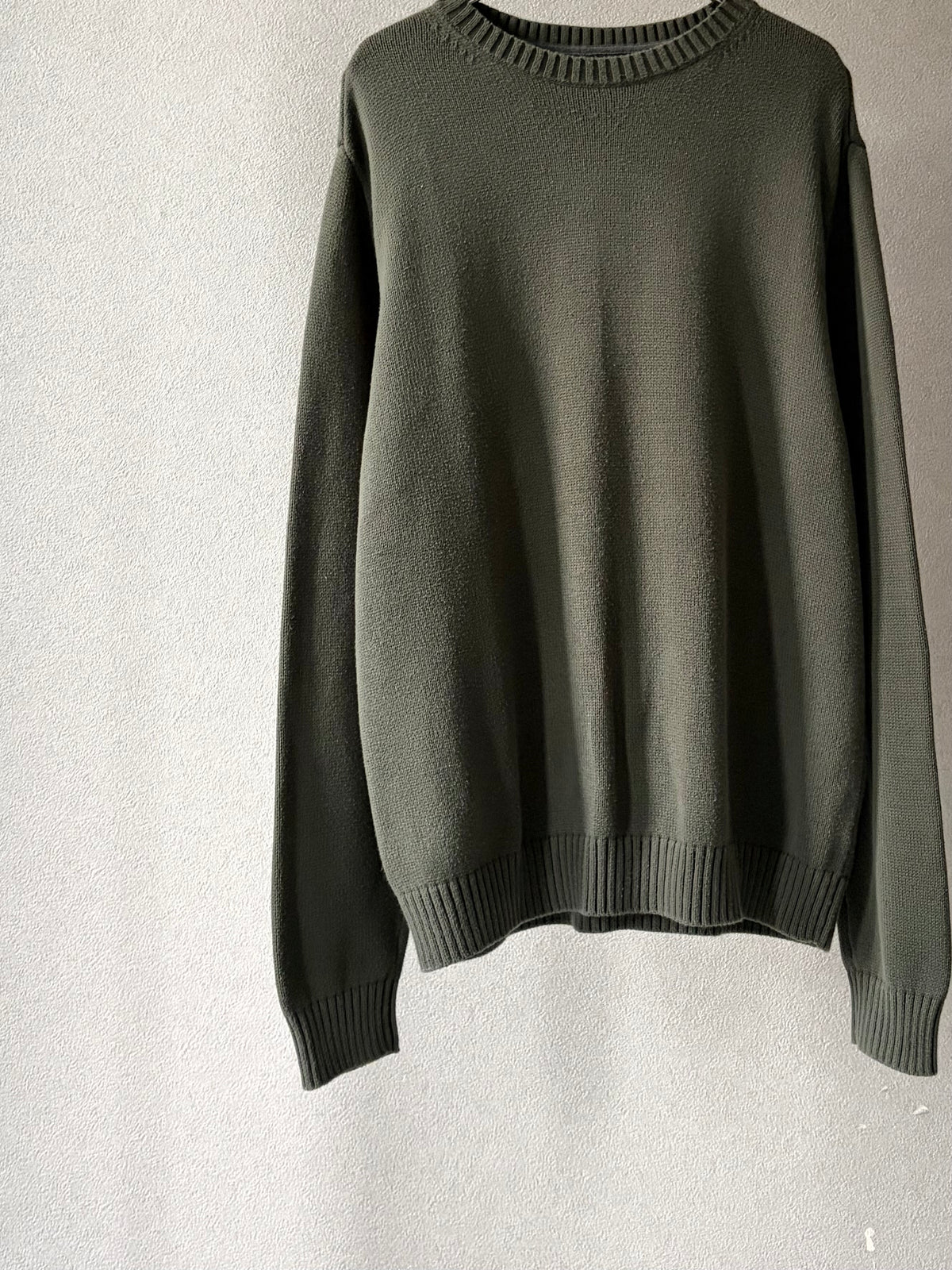 00's ST.JOHN'S BAY cotton knit sweater