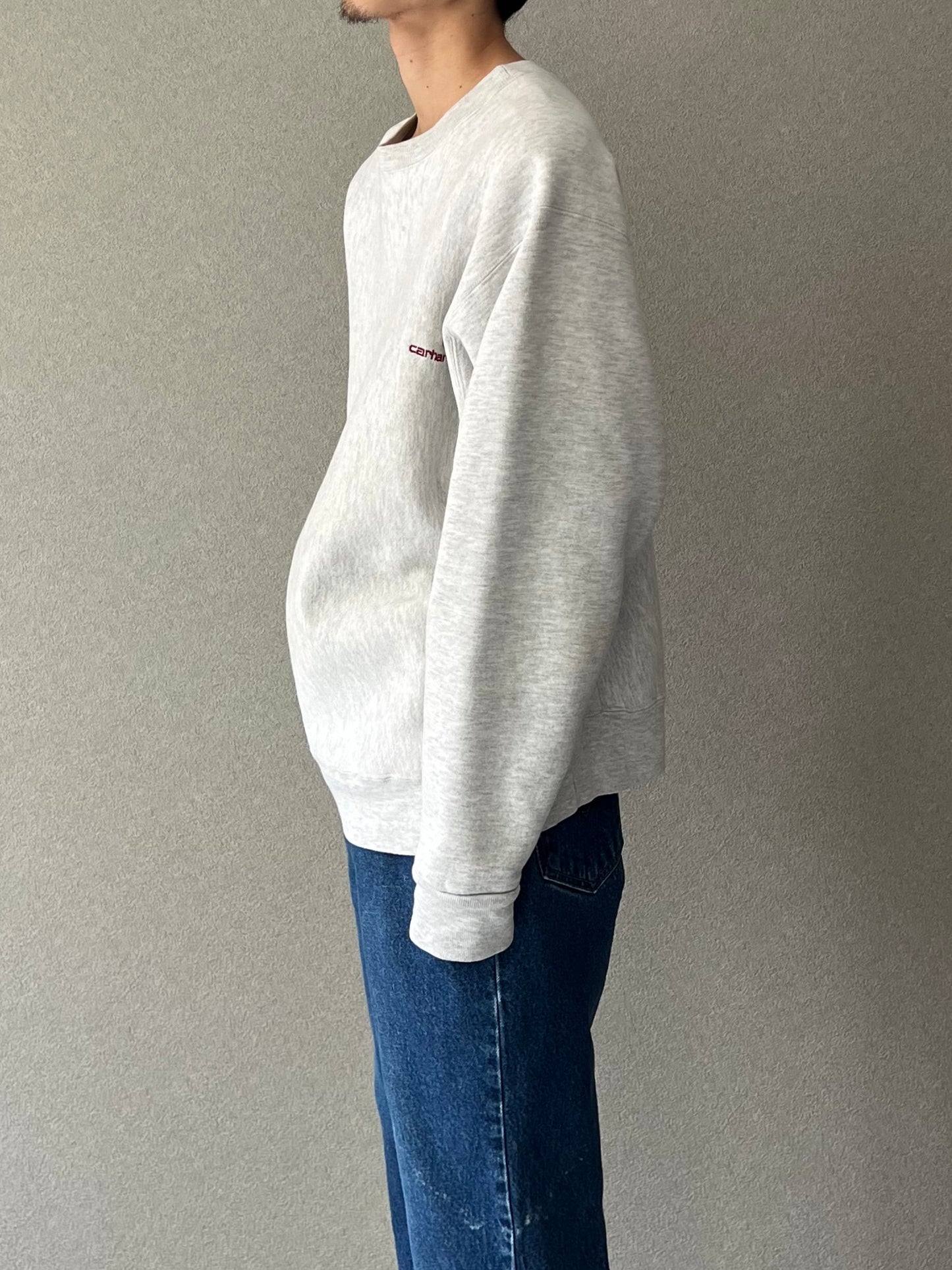 80's carhartt reverse weave type sweater