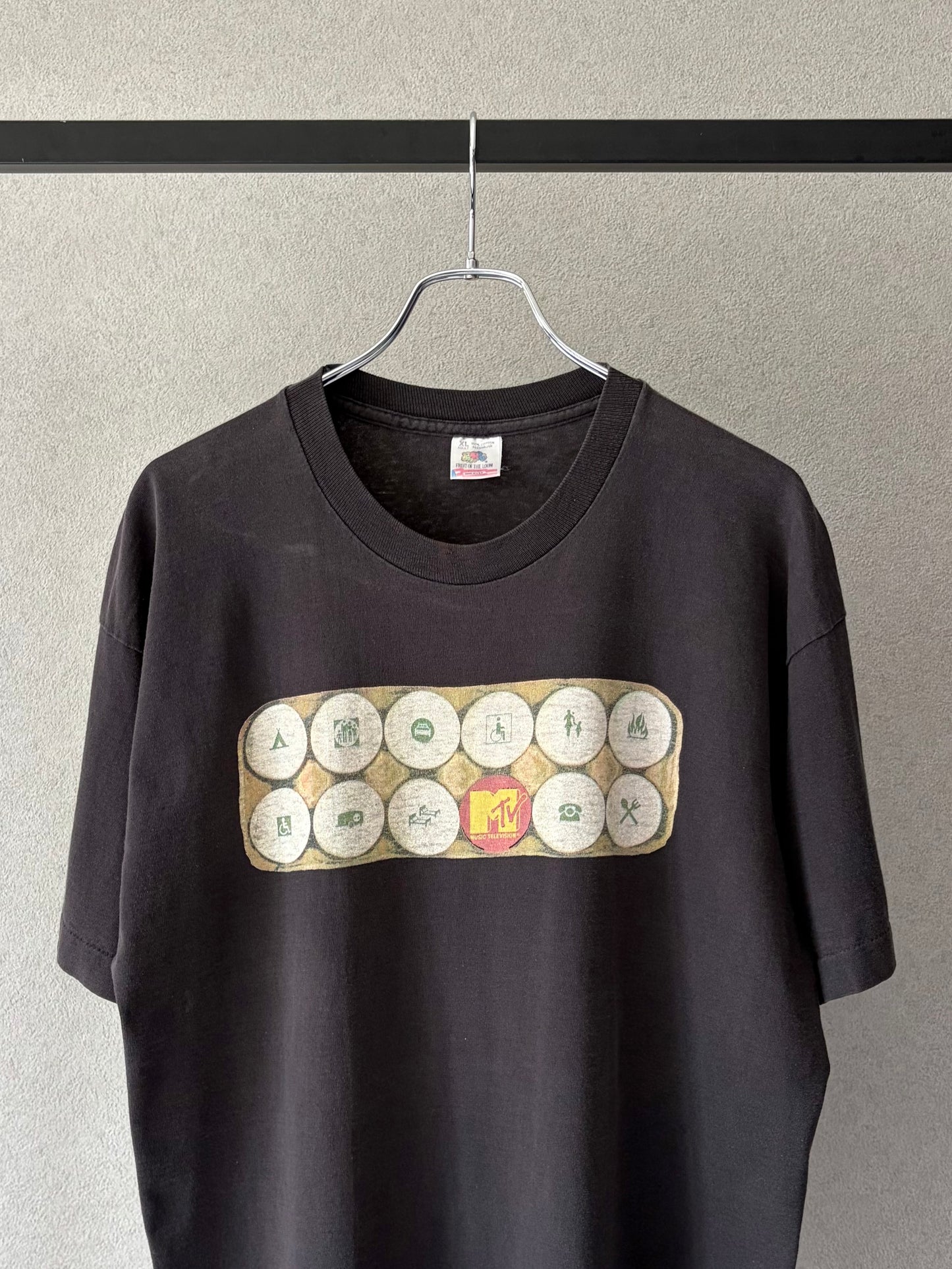 90's MTV official t-shirt "Made in USA"