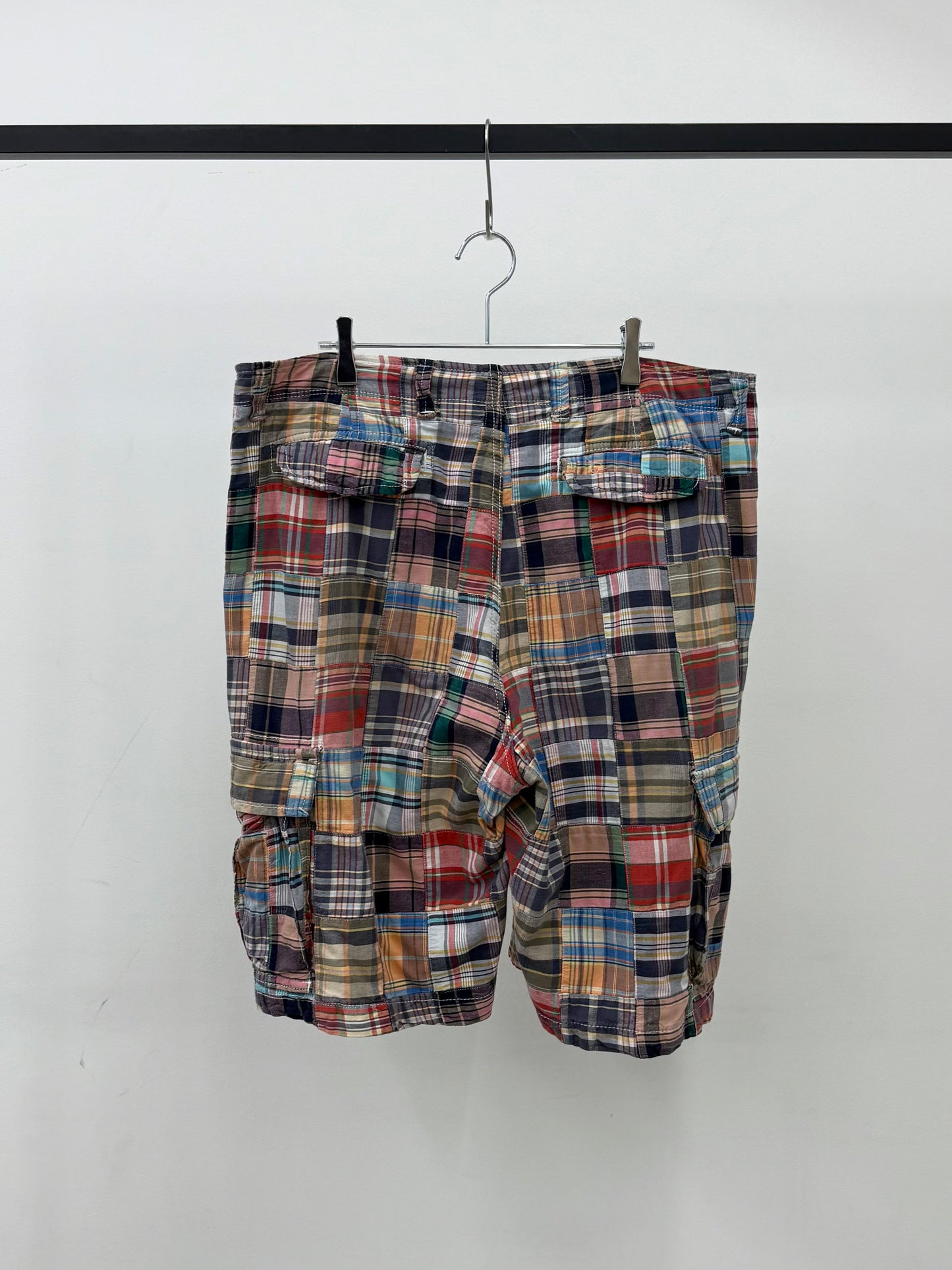 00's GAP patchwork cargo shorts