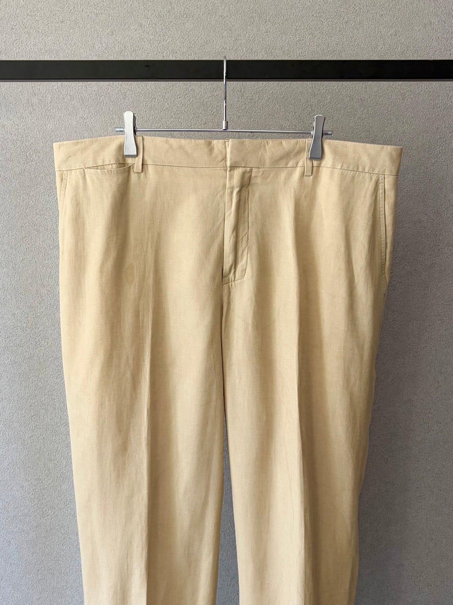 90's Polo Ralph Lauren silk×linen slacks