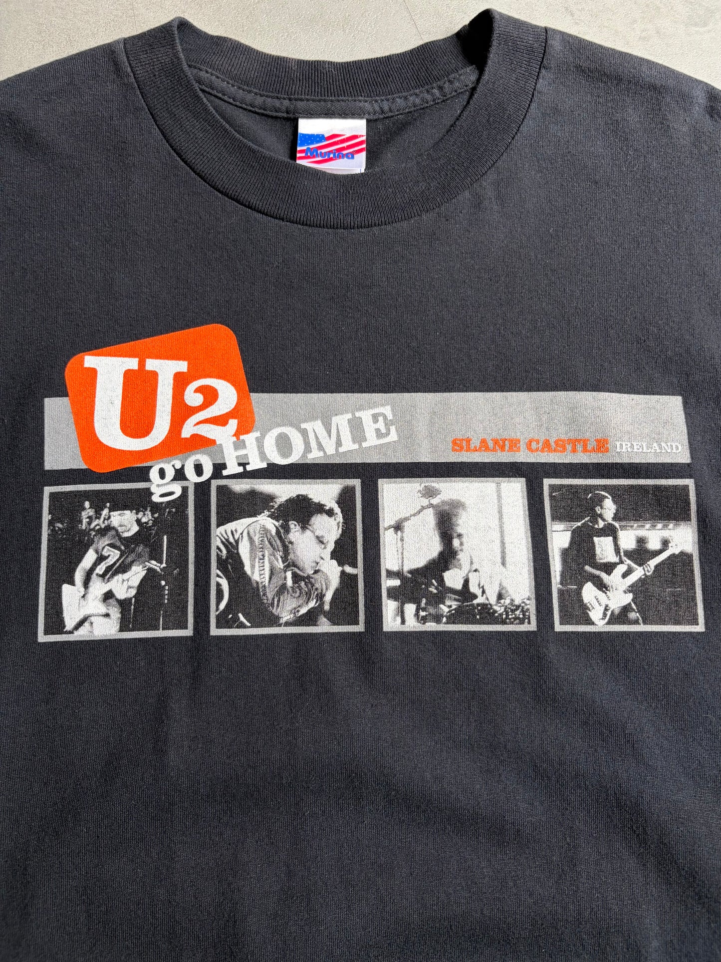 90's〜 U2 music t-shirt "Made in USA"