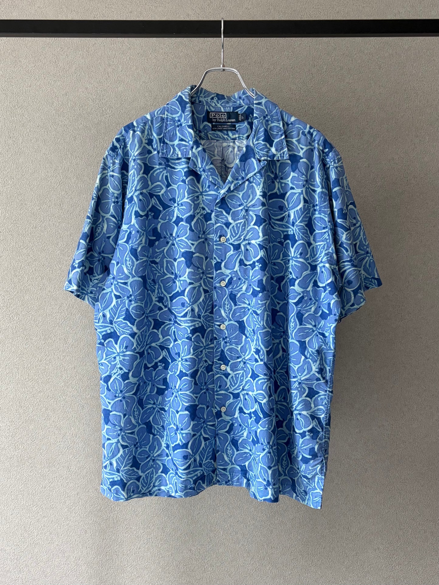 90's Polo Ralph Lauren open collar shirt "CALDWELL"
