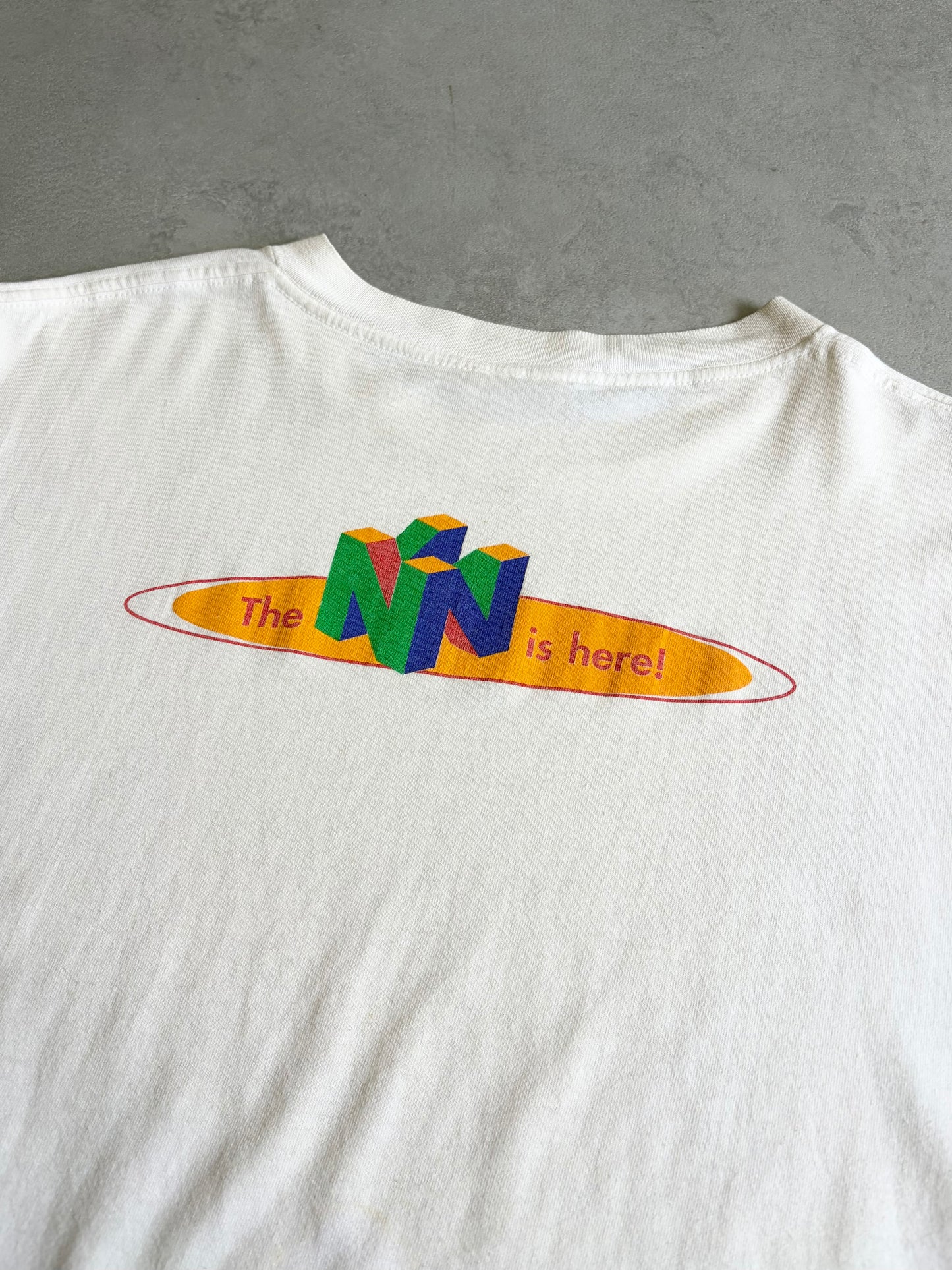 90's Nintendo 64 print t-shirt "Made in USA"
