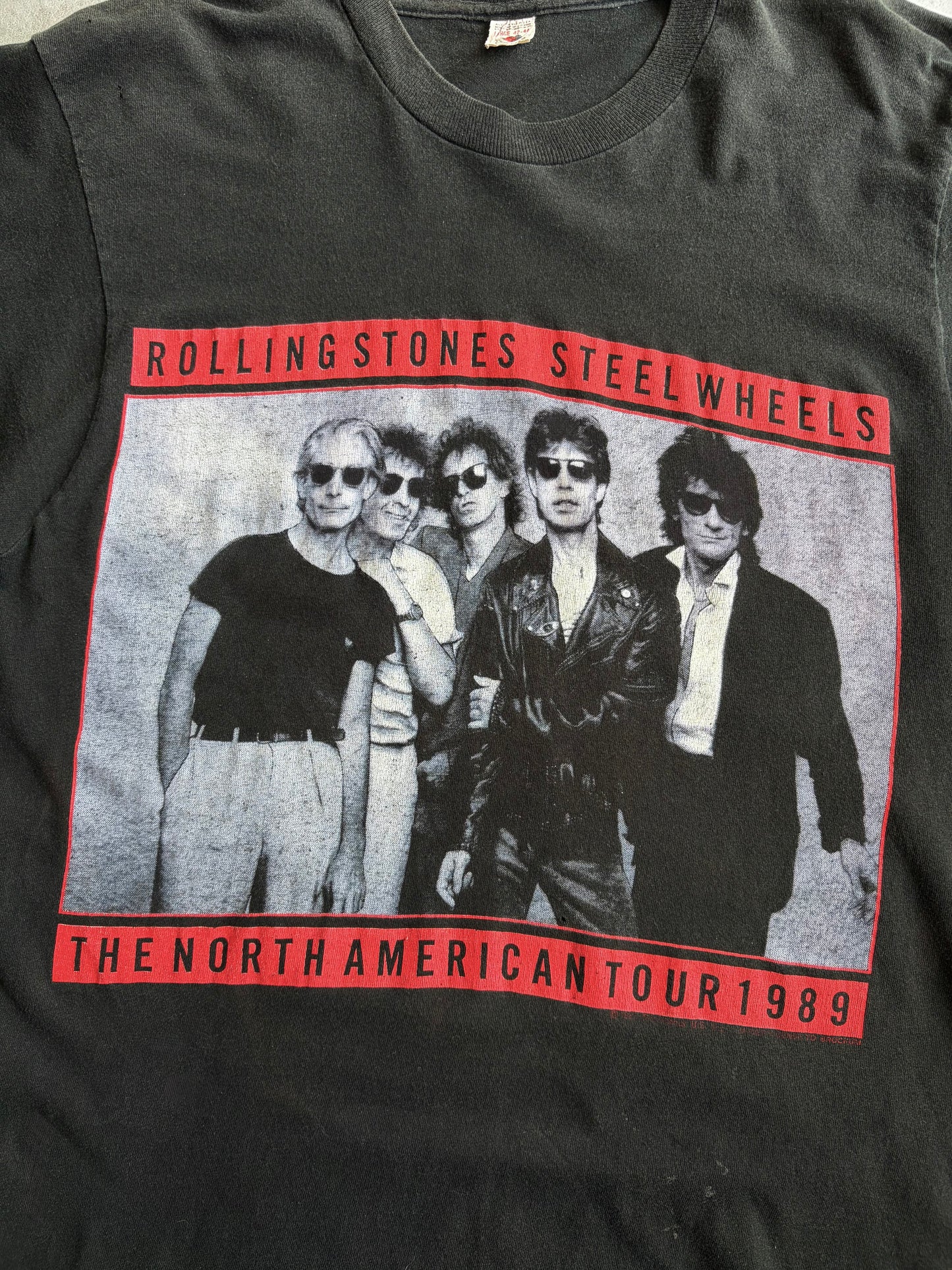 80's Rolling Stones music t-shirt "Made in USA"