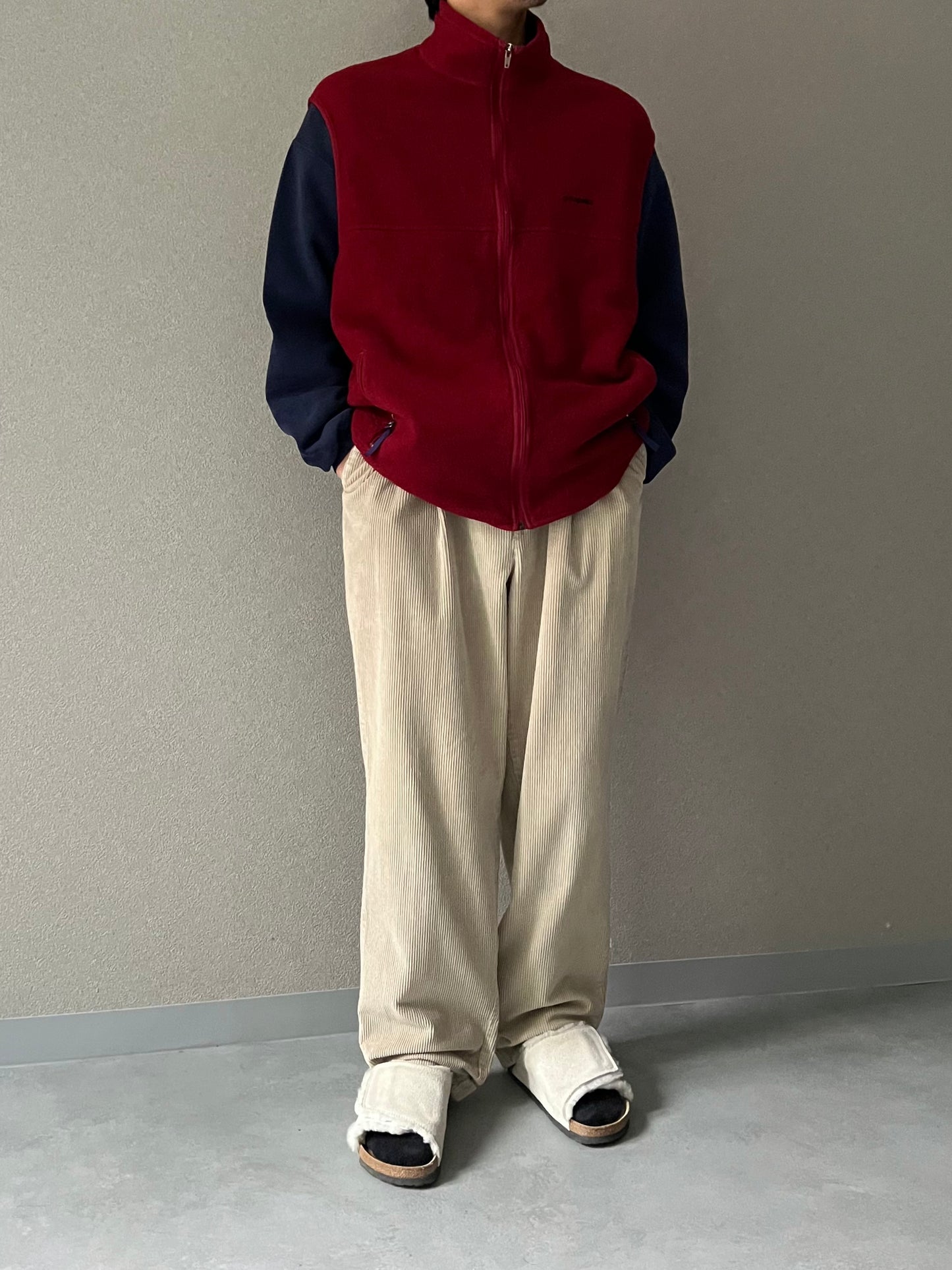 90's〜 patagonia fleece vest "Made in CANADA"