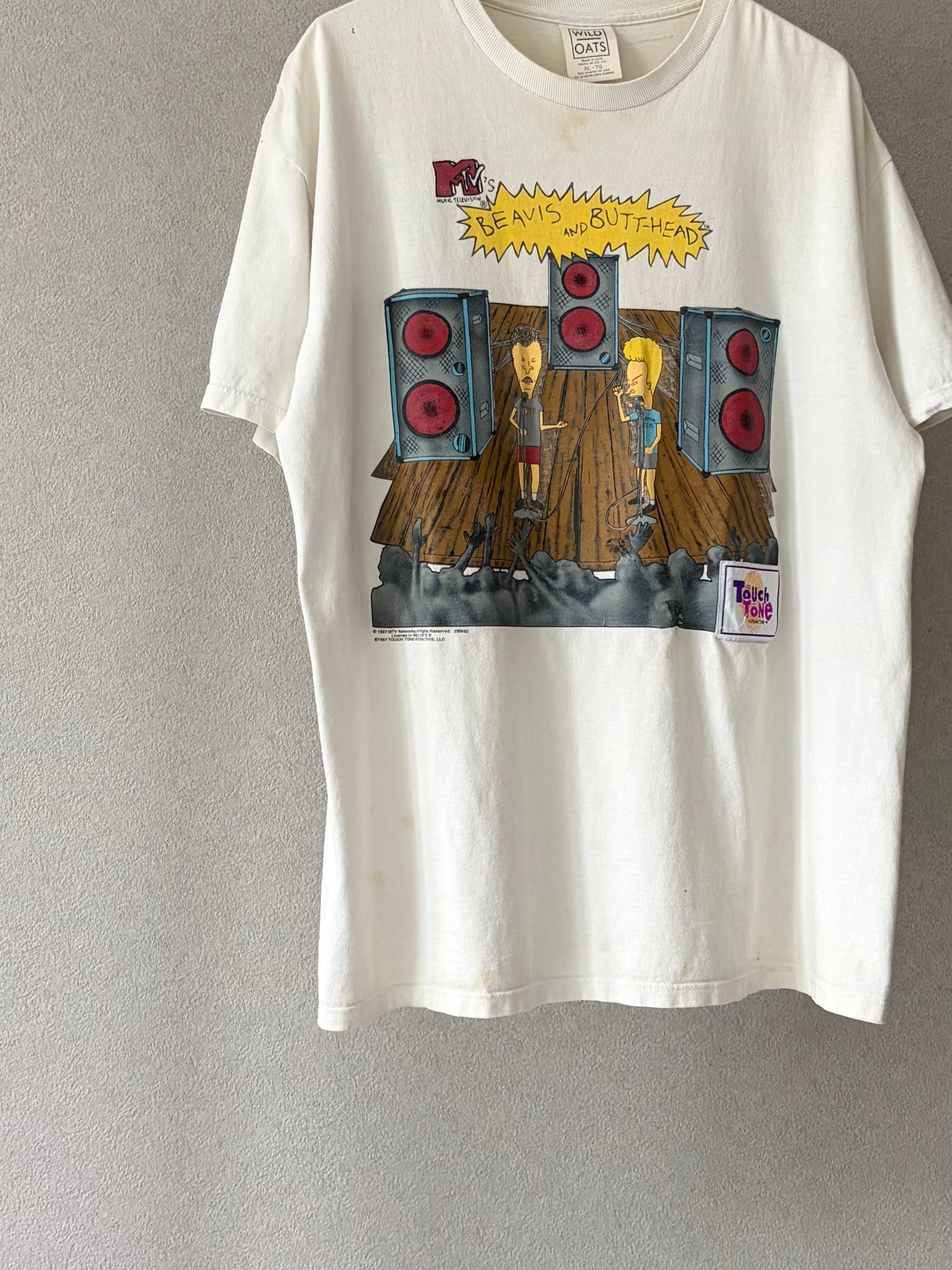90's Beavis and Butt-Head print t-shirt "Made in USA"