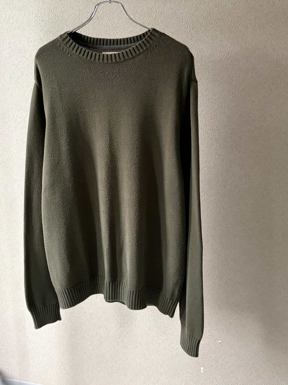00's ST.JOHN'S BAY cotton knit sweater
