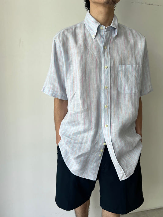 00's Brooks Brothers linen BD shirt