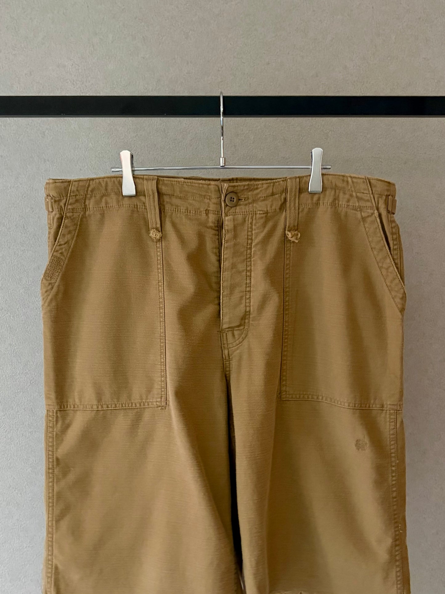 00's POLO JEANS cut off work shorts